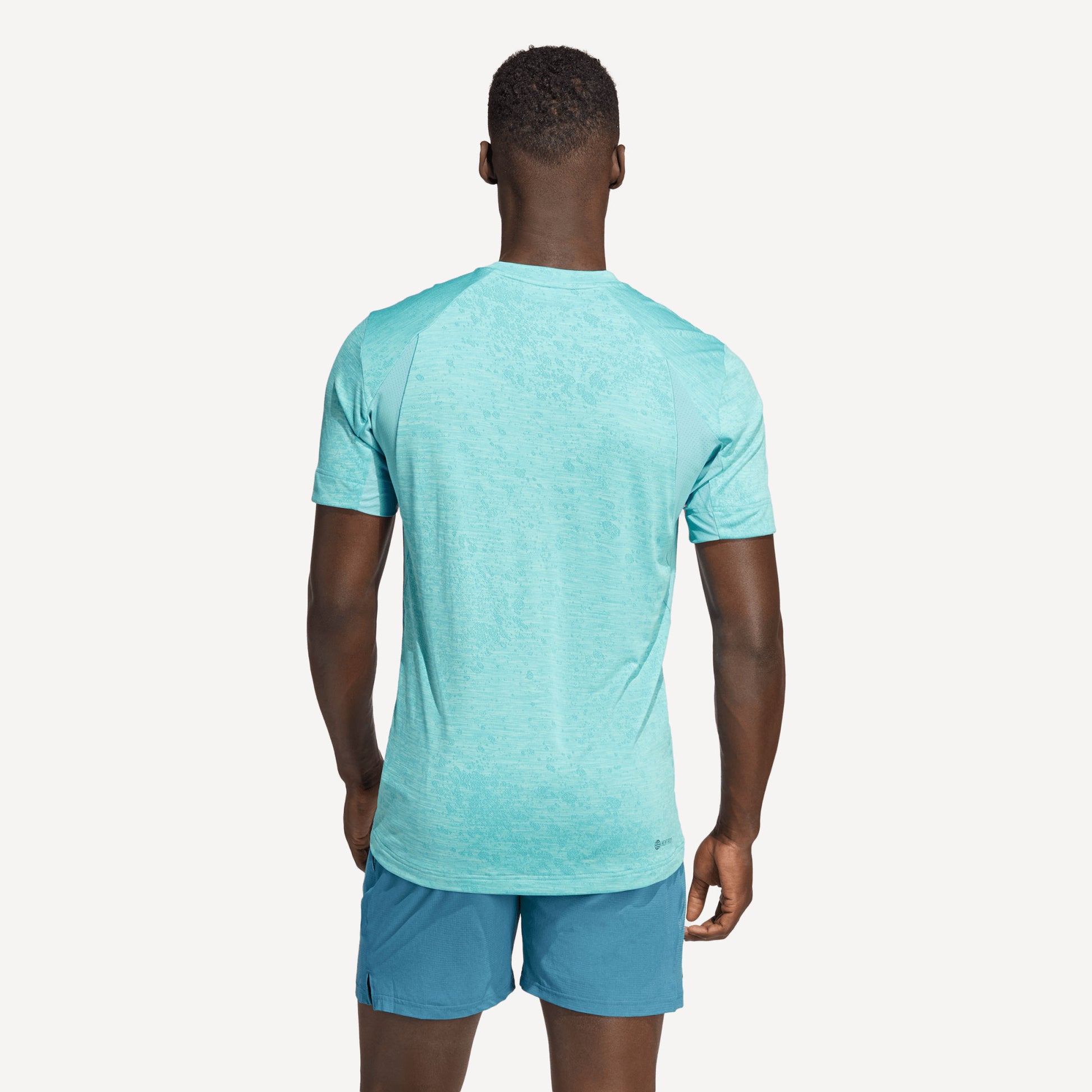 adidas FreeLift Men's Tennis Shirt Blue (2)