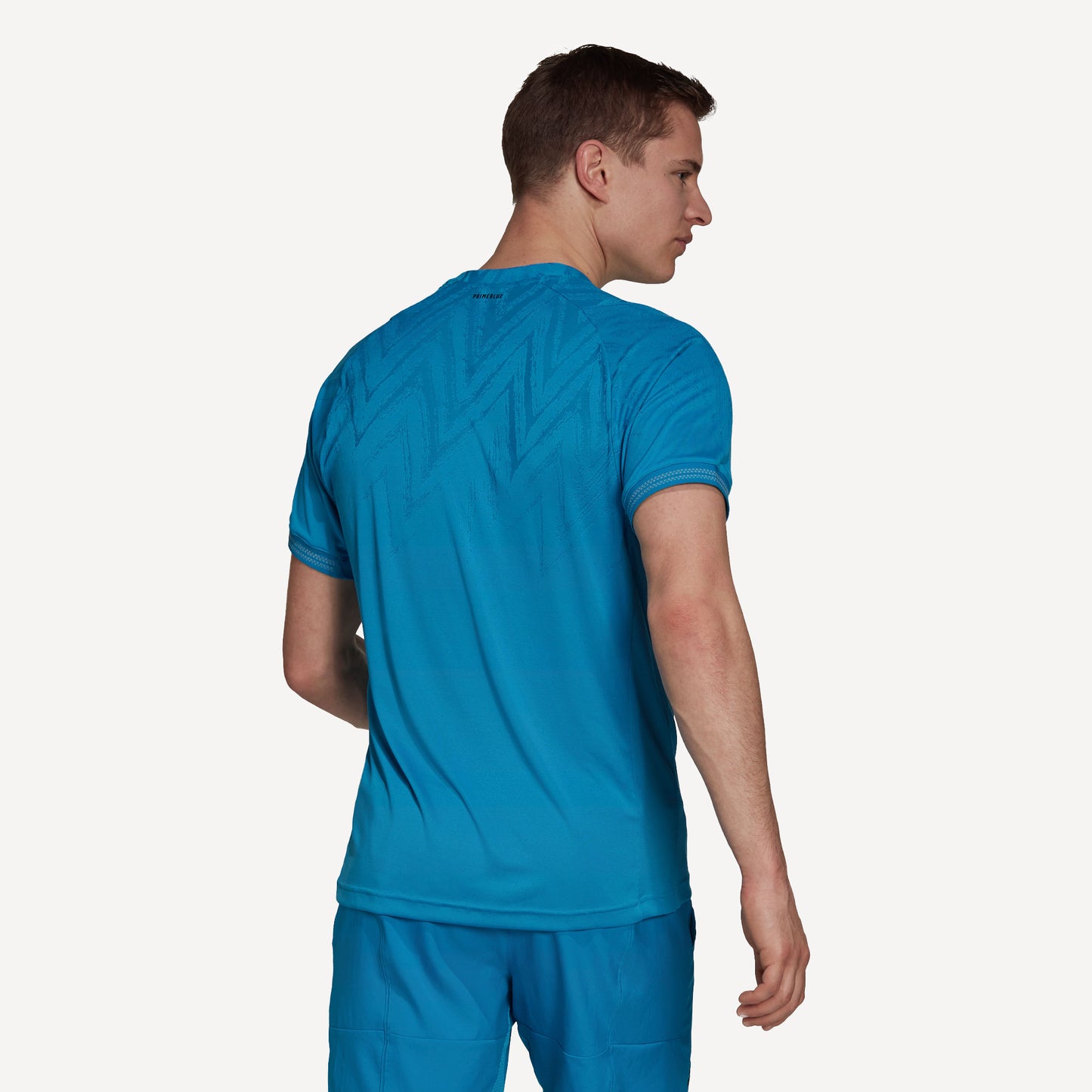 adidas Freelift Primeblue Men's Tennis Shirt Blue (2)