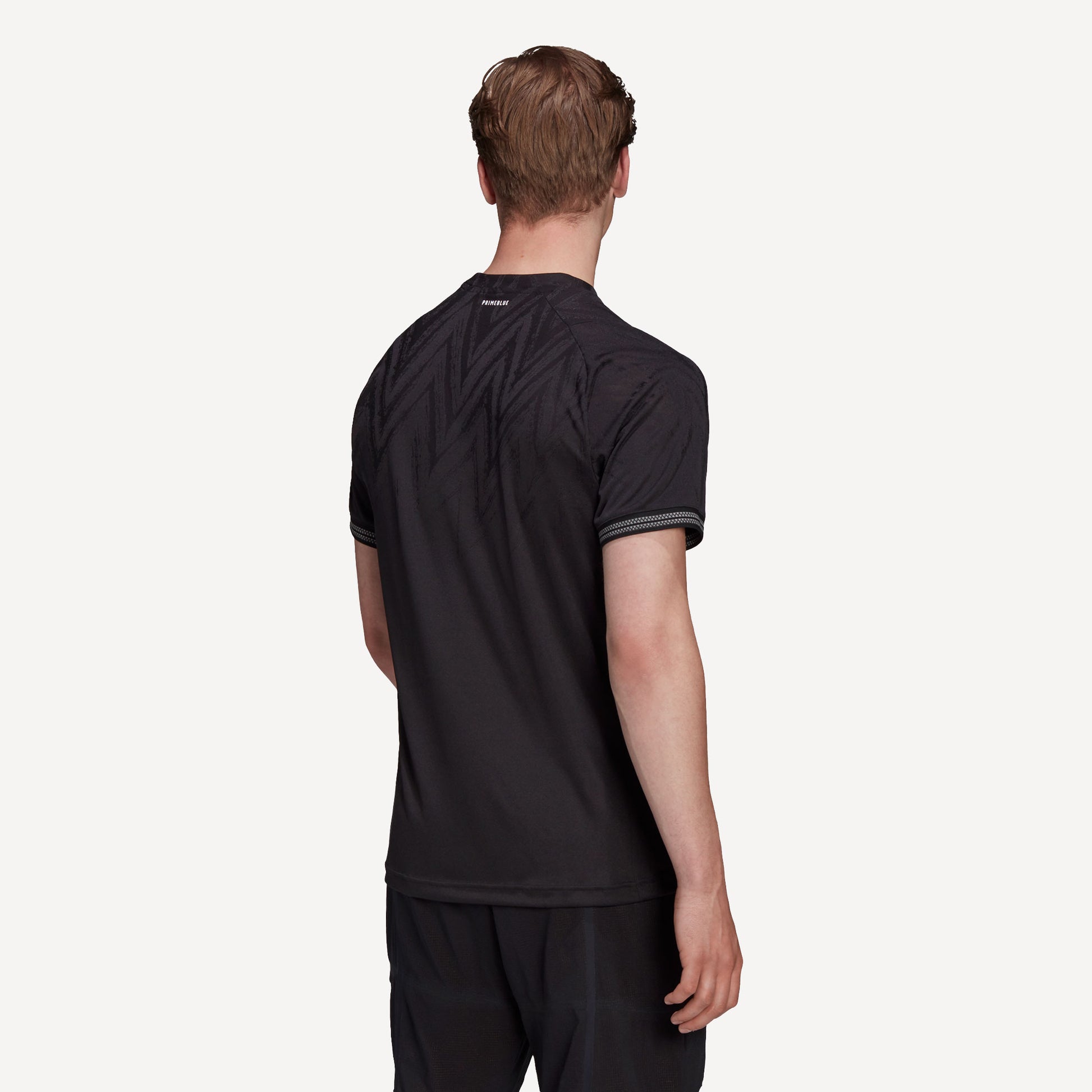 adidas Freelift Primeblue Men's Tennis Shirt Black (2)
