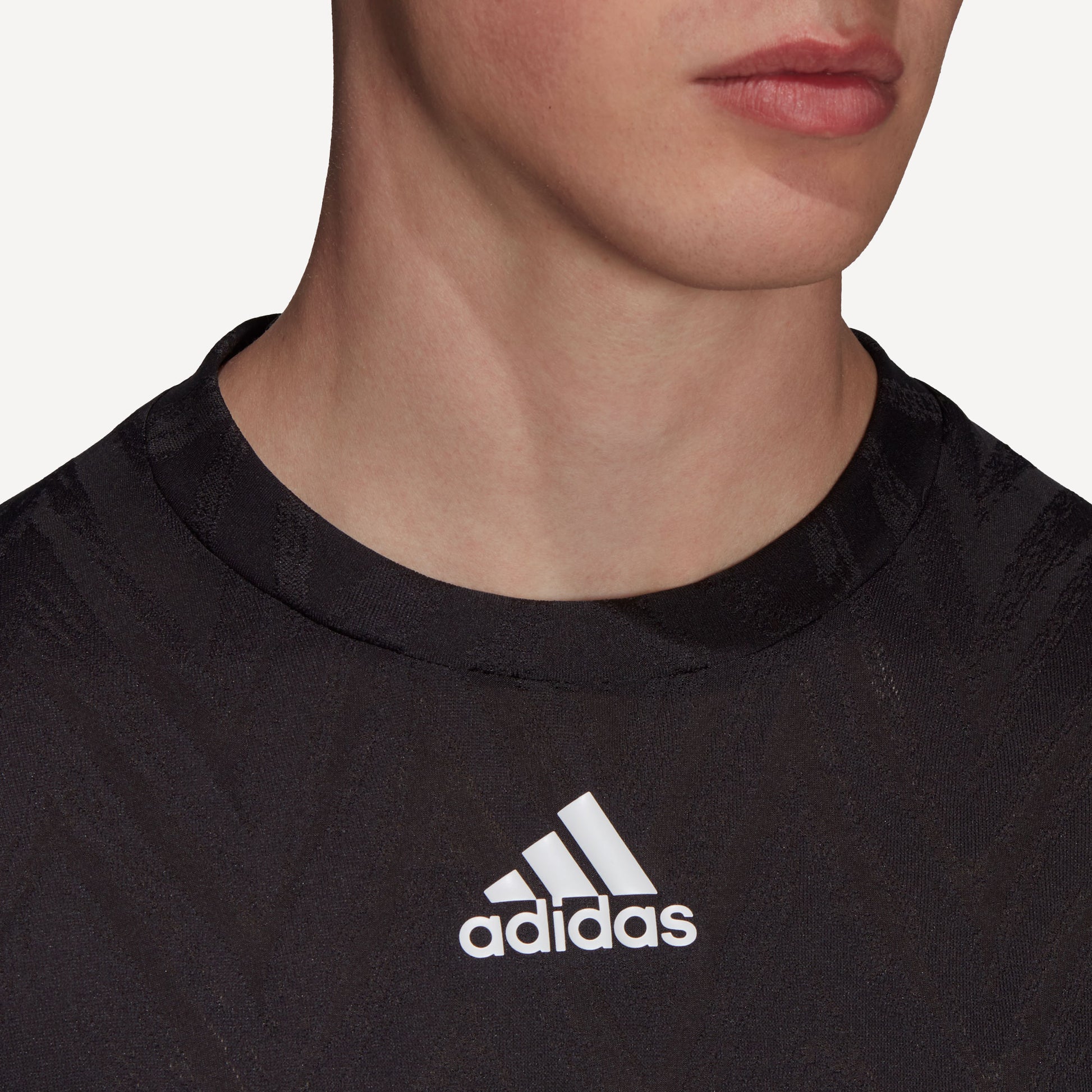 adidas Freelift Primeblue Men's Tennis Shirt Black (4)