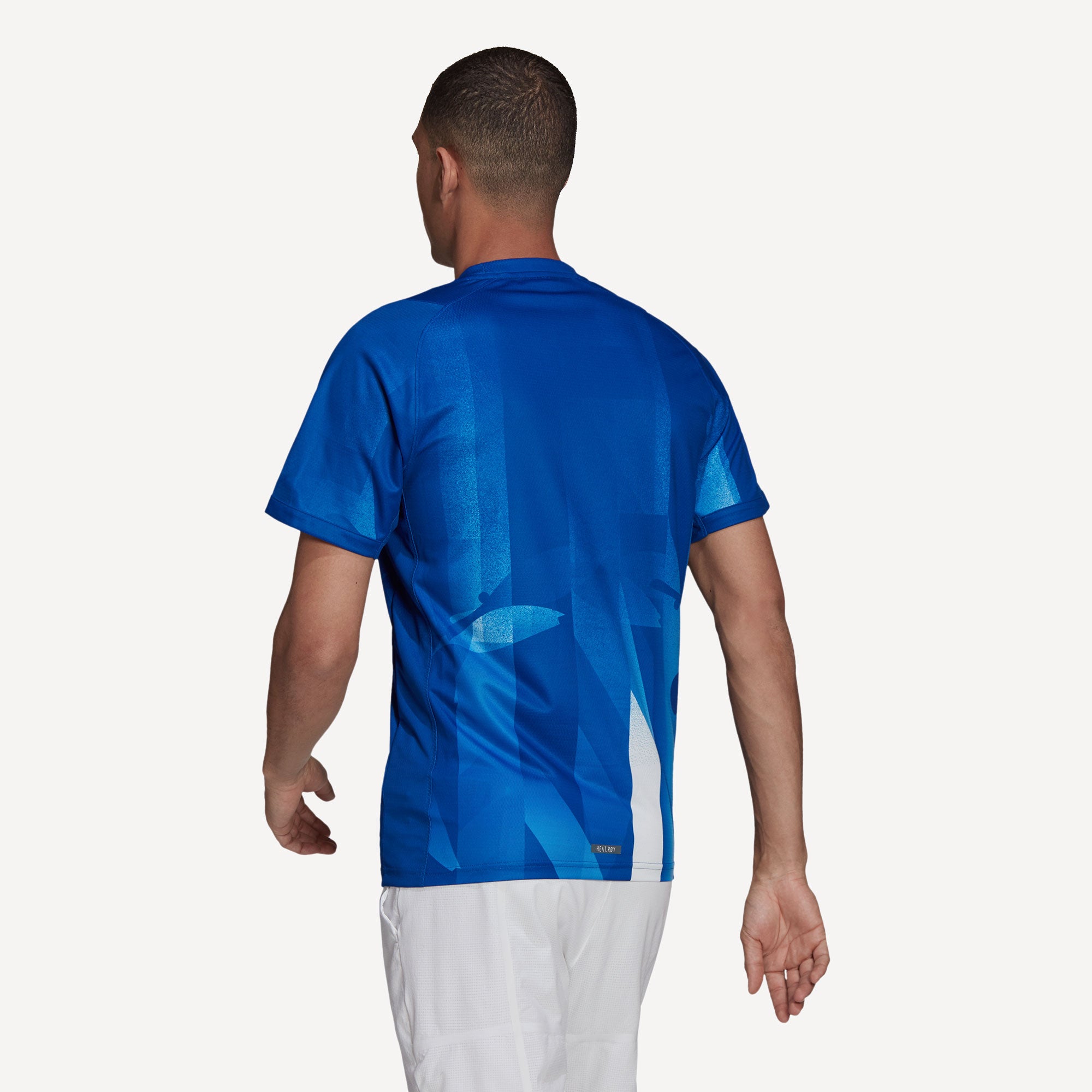 adidas Freelift Tokyo Primeblue Heat Ready Men's Tennis Shirt Blue(2)