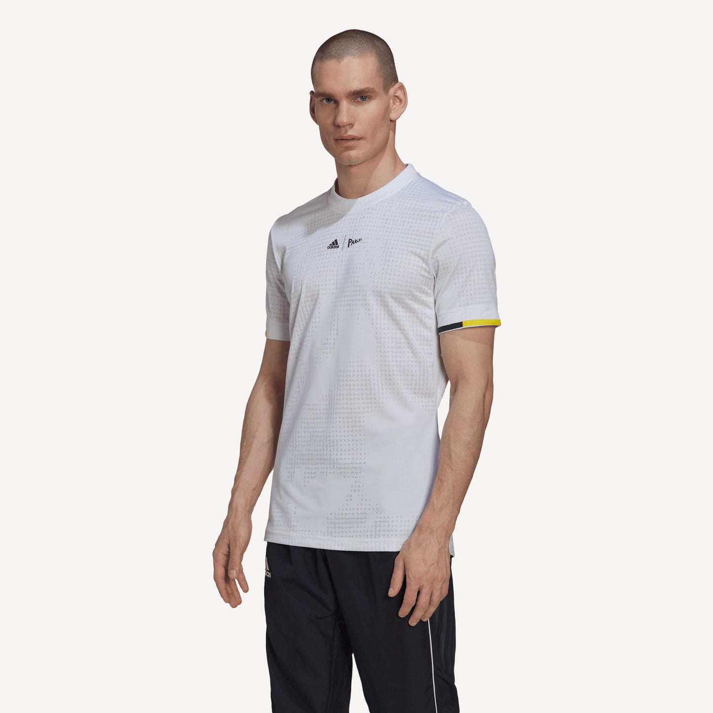 adidas London Freelift Men's Tennis Shirt White (1)