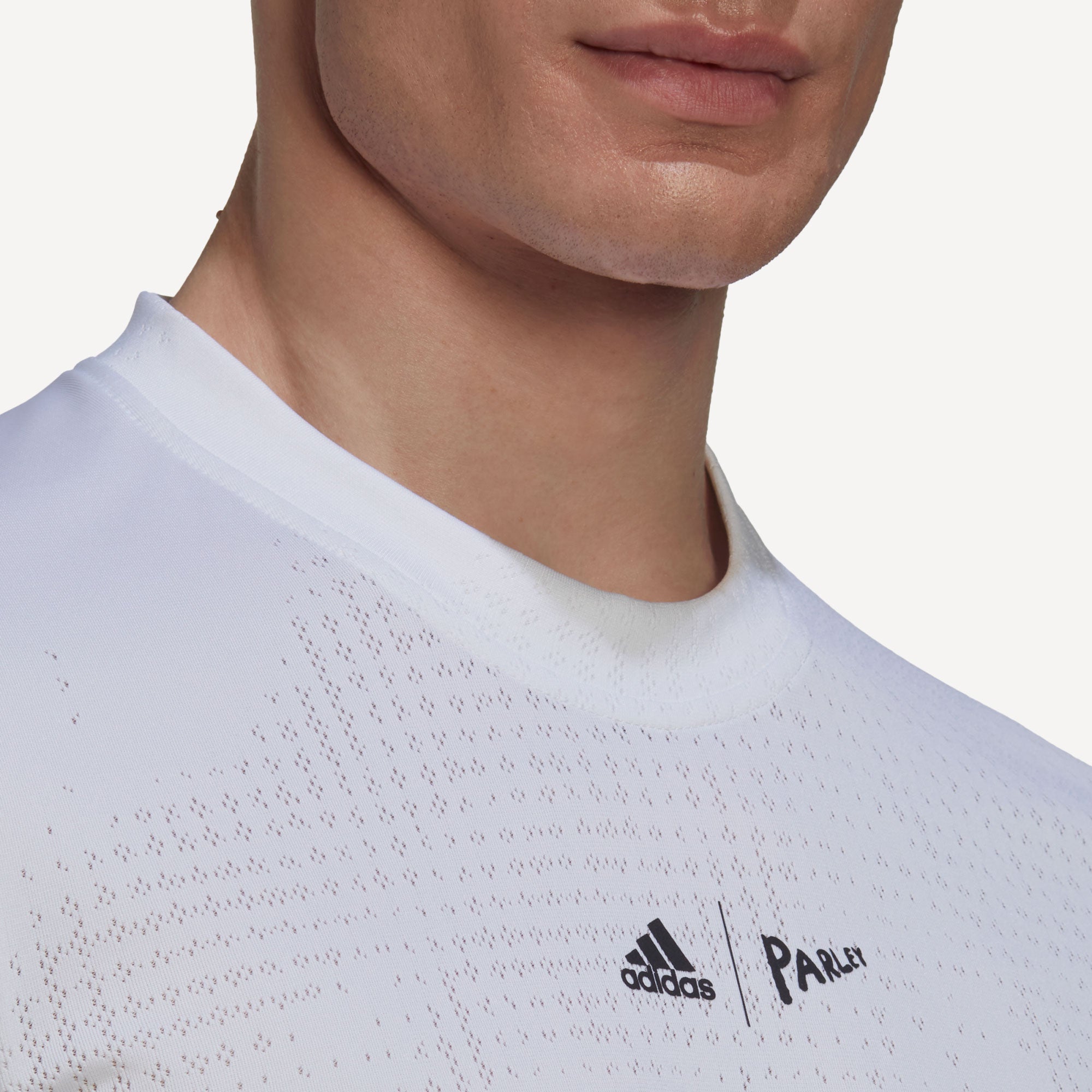adidas London Freelift Men's Tennis Shirt White (4)