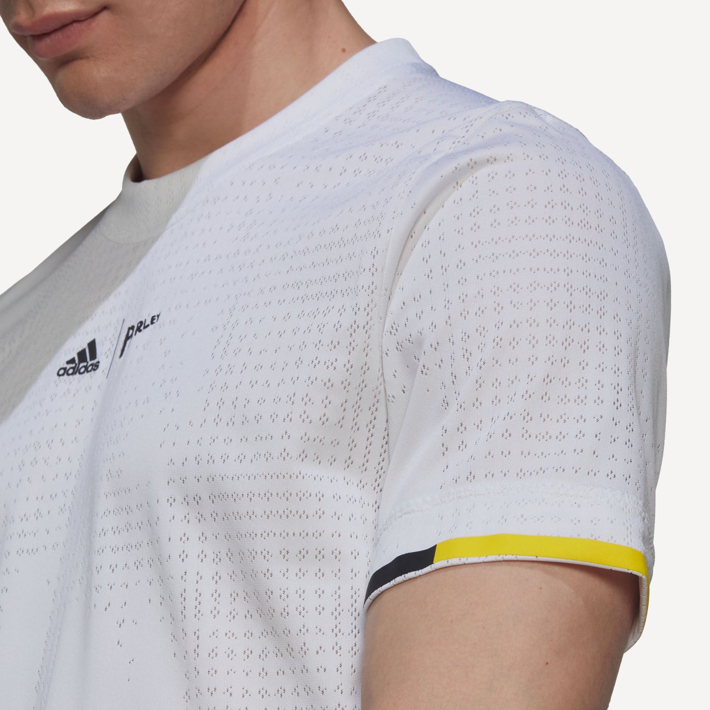 adidas London Freelift Men's Tennis Shirt White (5)