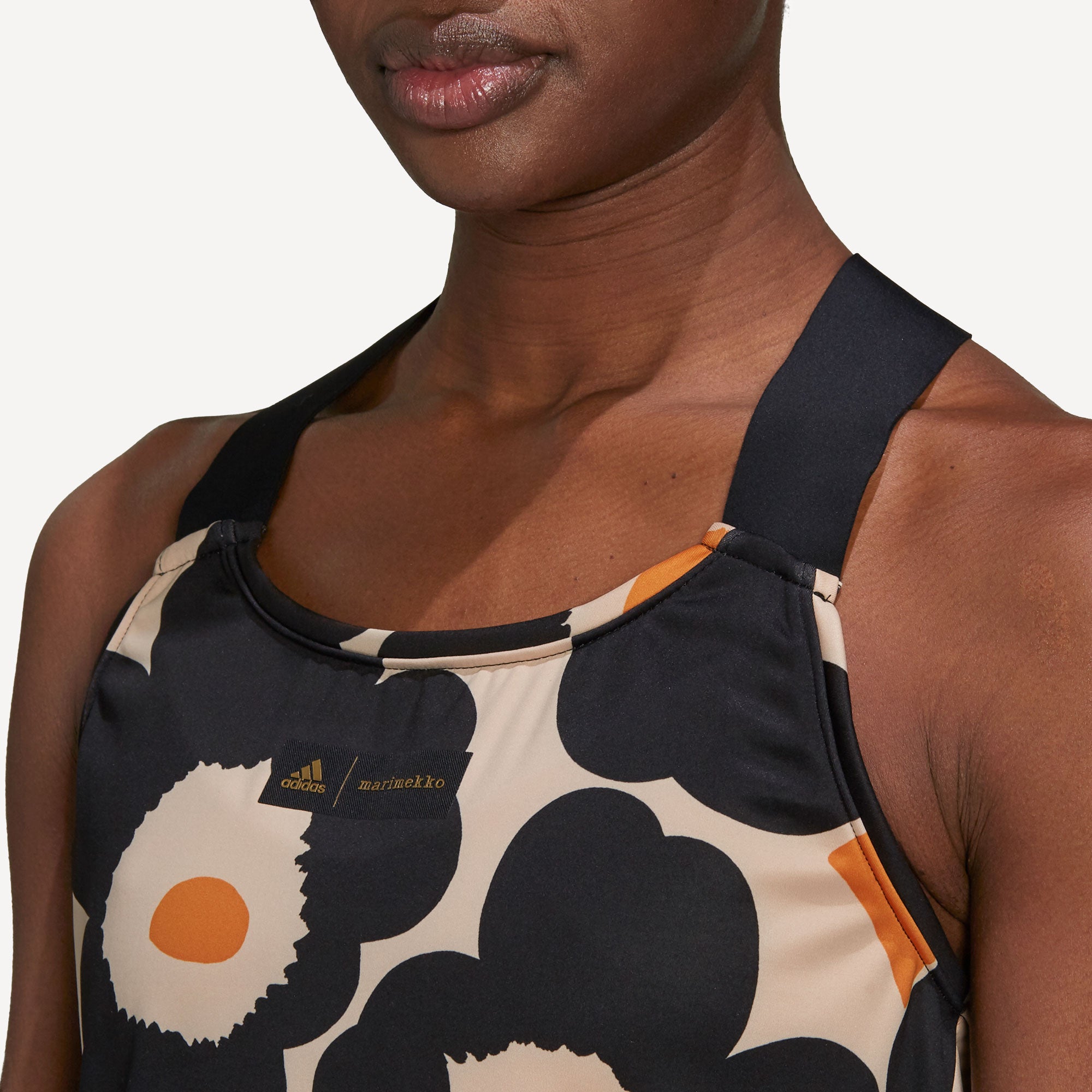 adidas Marimekko Women's Y Tennis Tank Black (4)