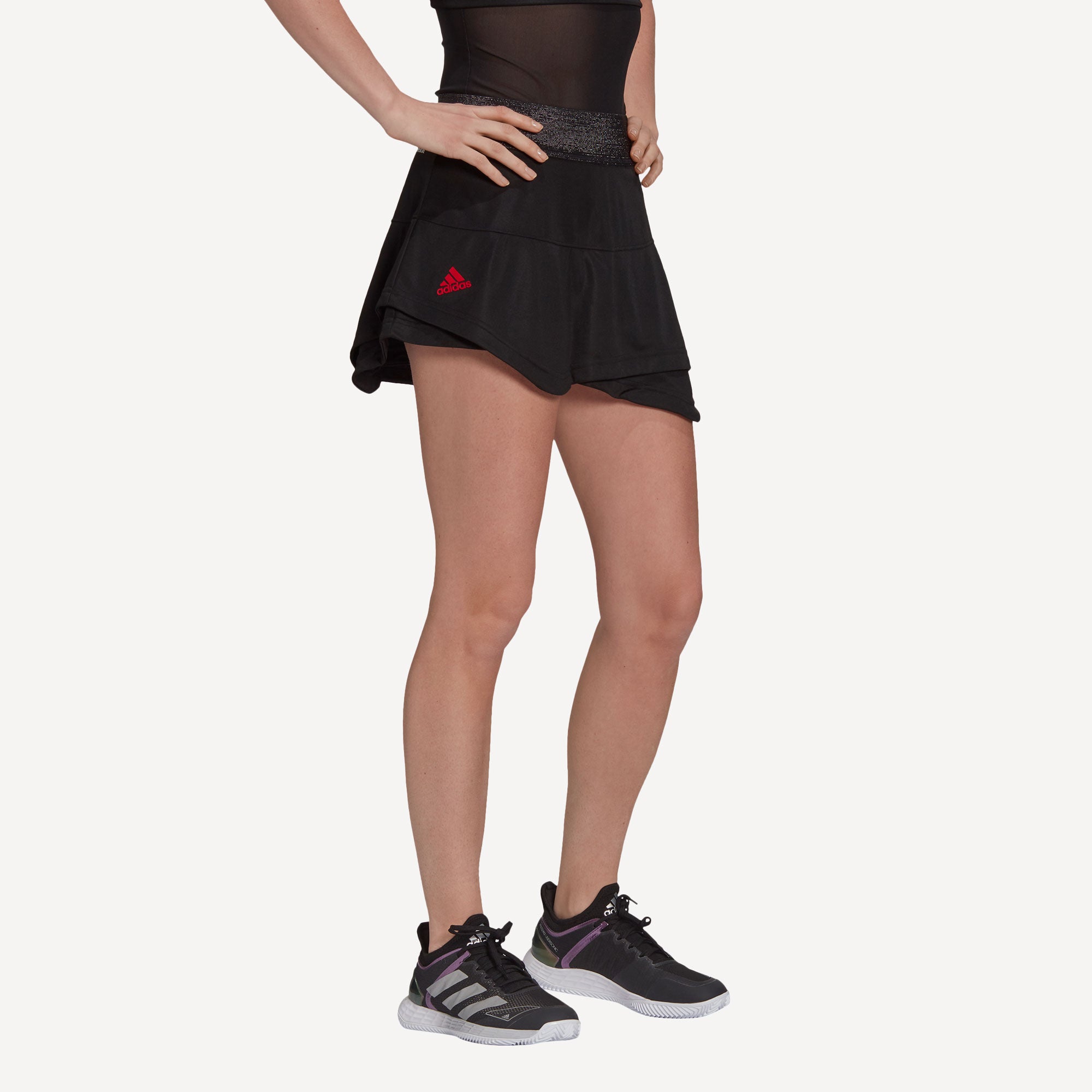 adidas Match Primeblue AeroReady Women's Tennis Skirt Black (1)
