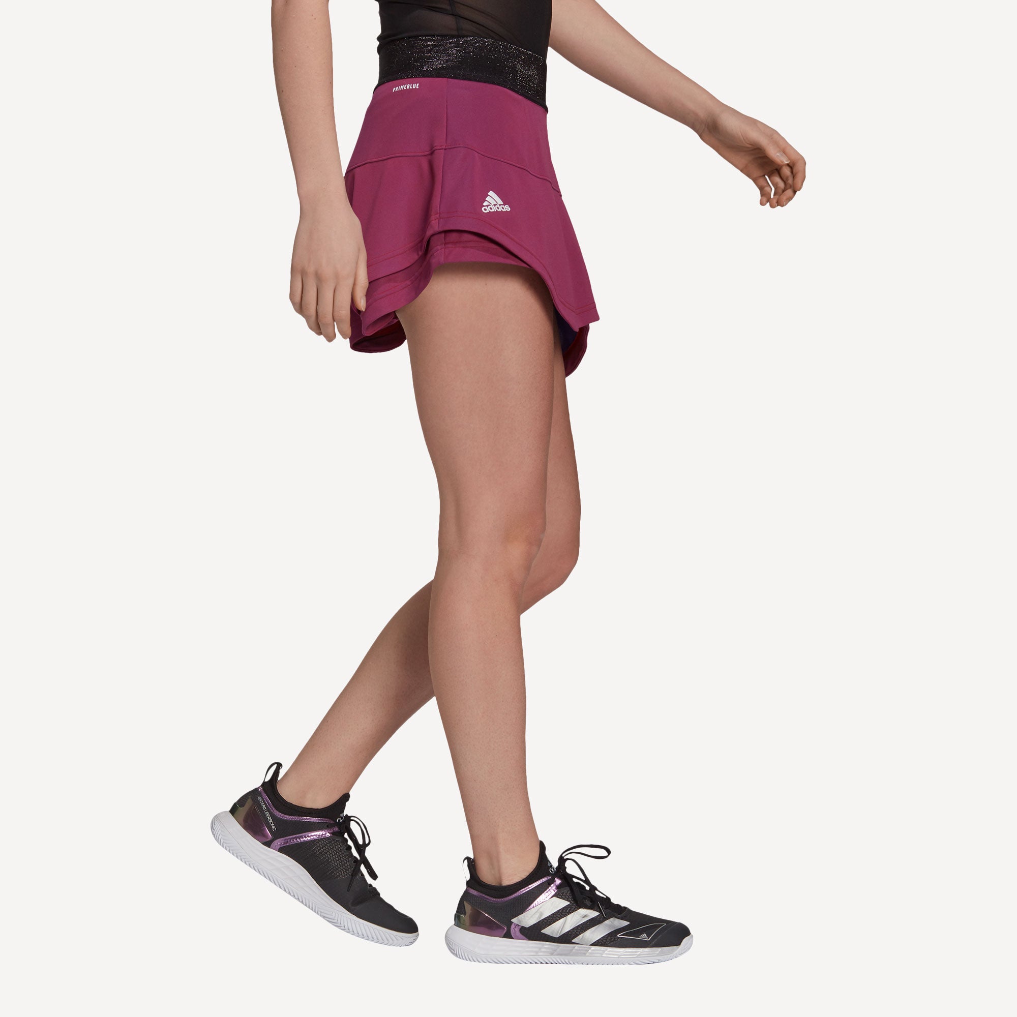adidas Match Primeblue AeroReady Women's Tennis Skirt Purple (3)