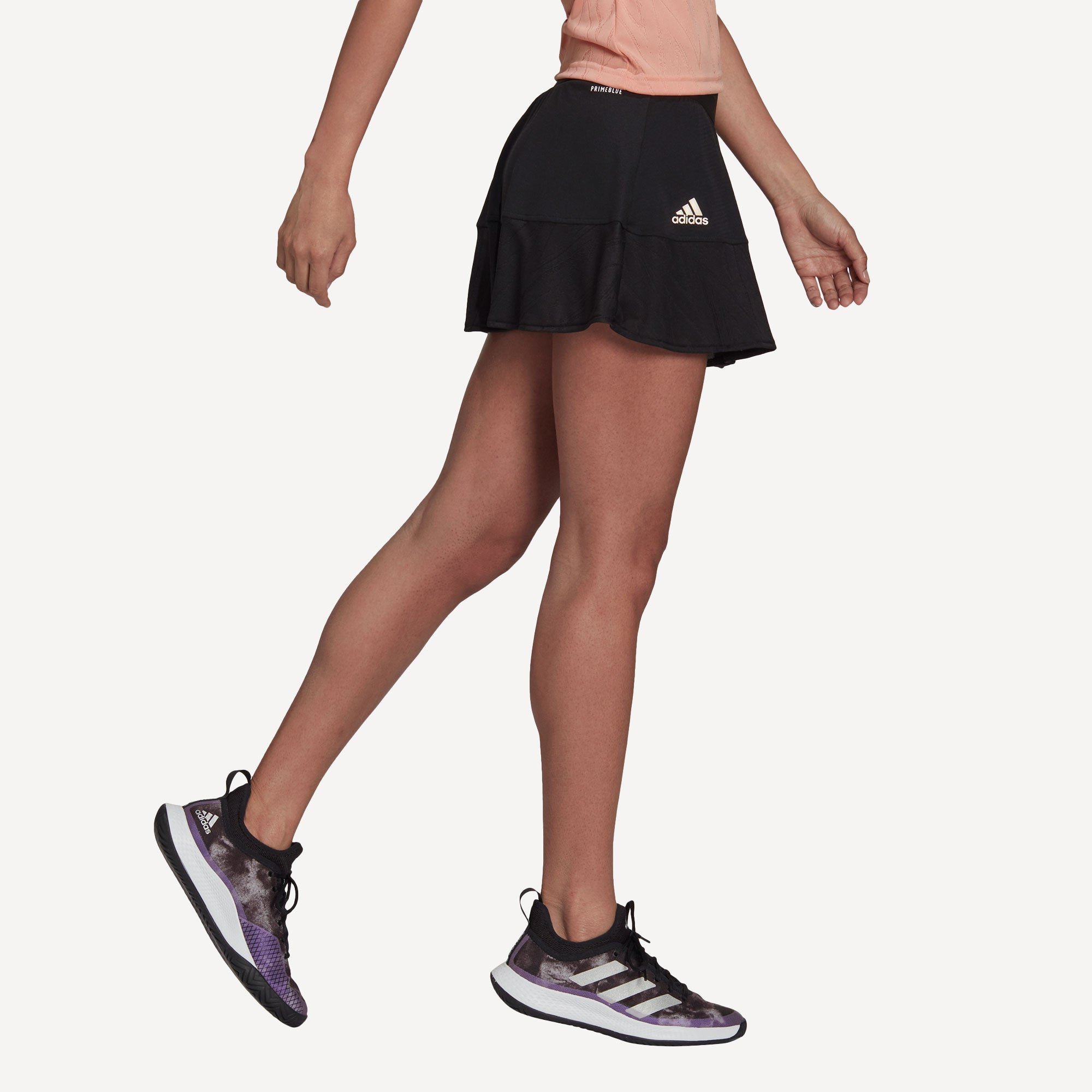 adidas Match Primeblue Women's Tennis Skirt Black (3)