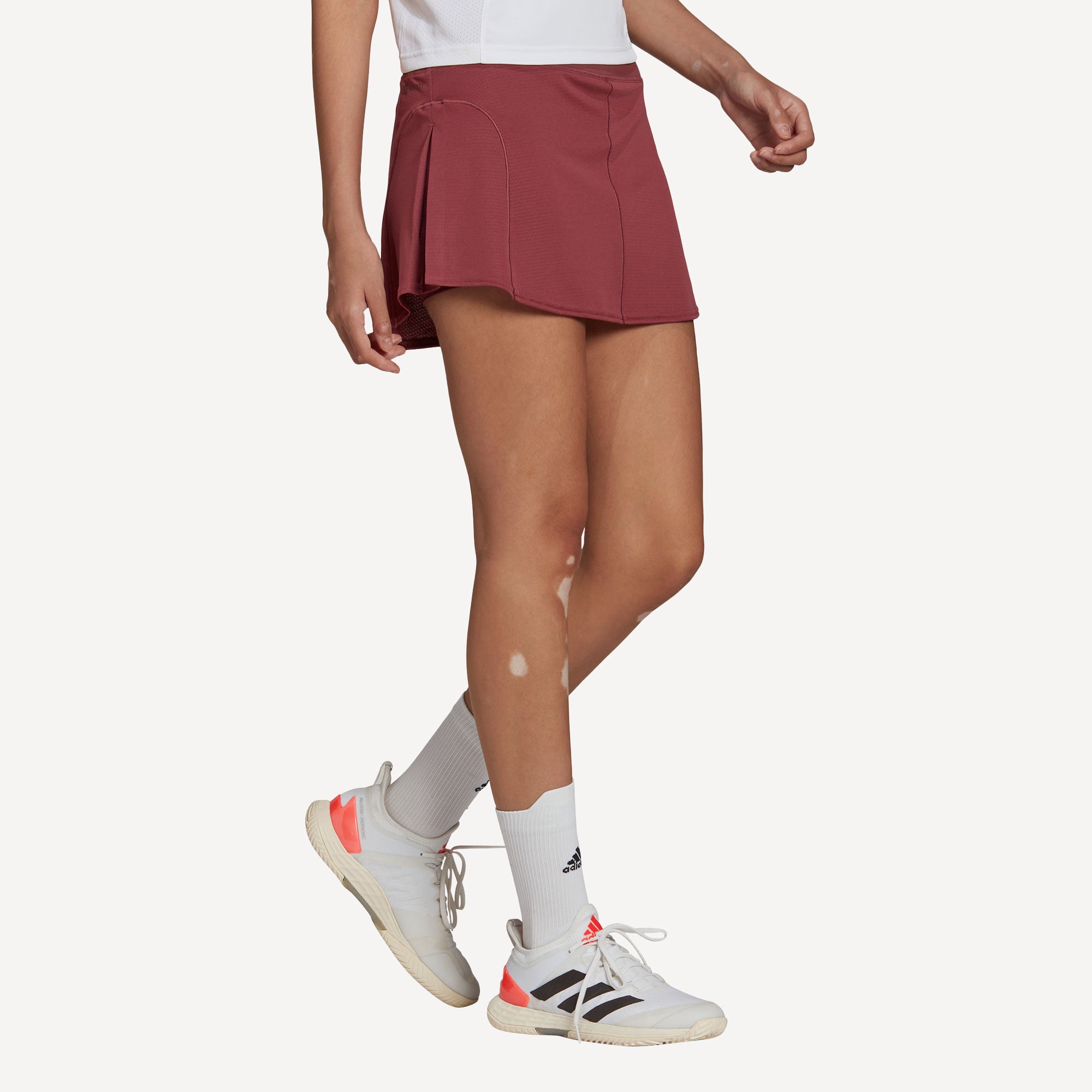 adidas Match Women's Tennis Skirt Red (3)