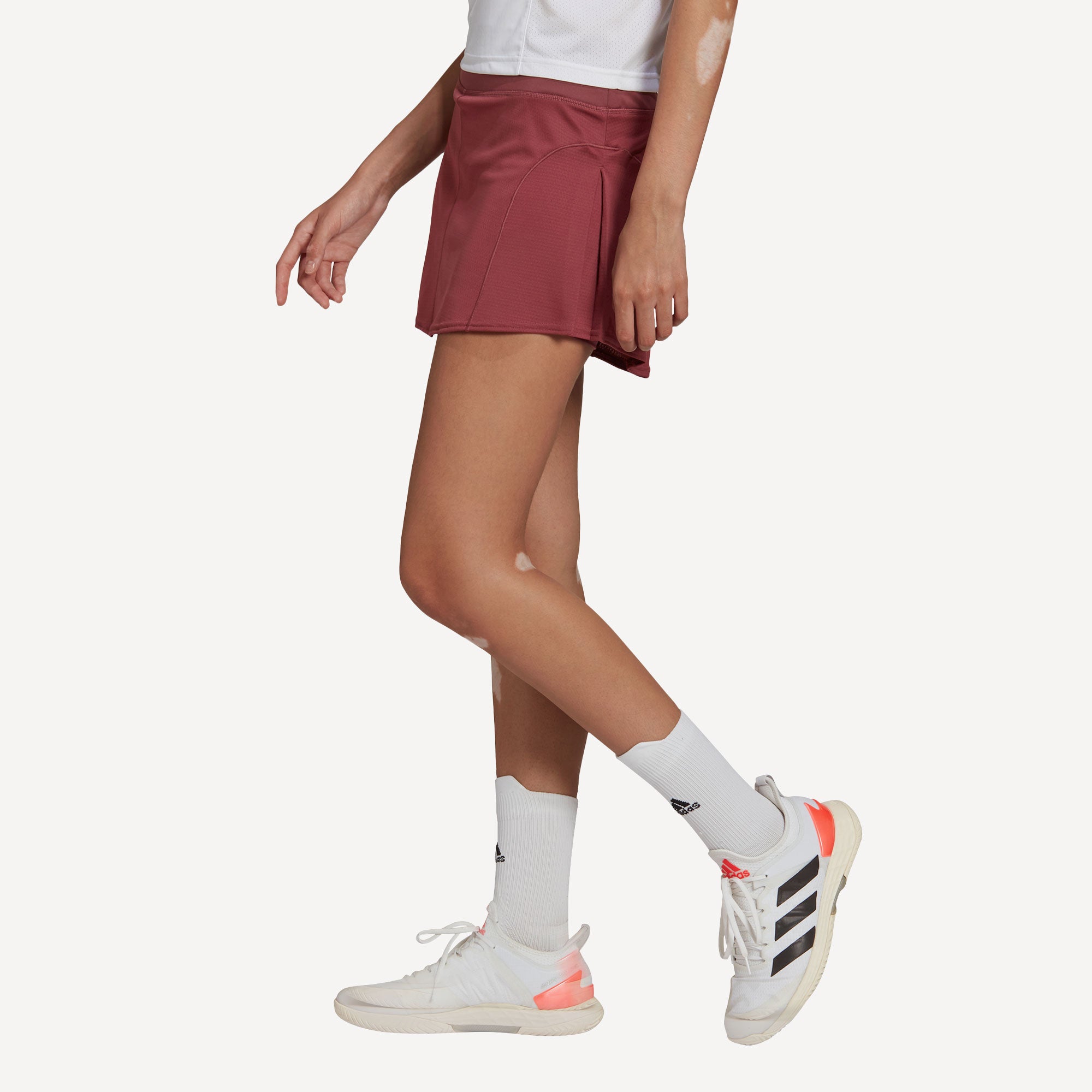 adidas Match Women's Tennis Skirt Red (4)