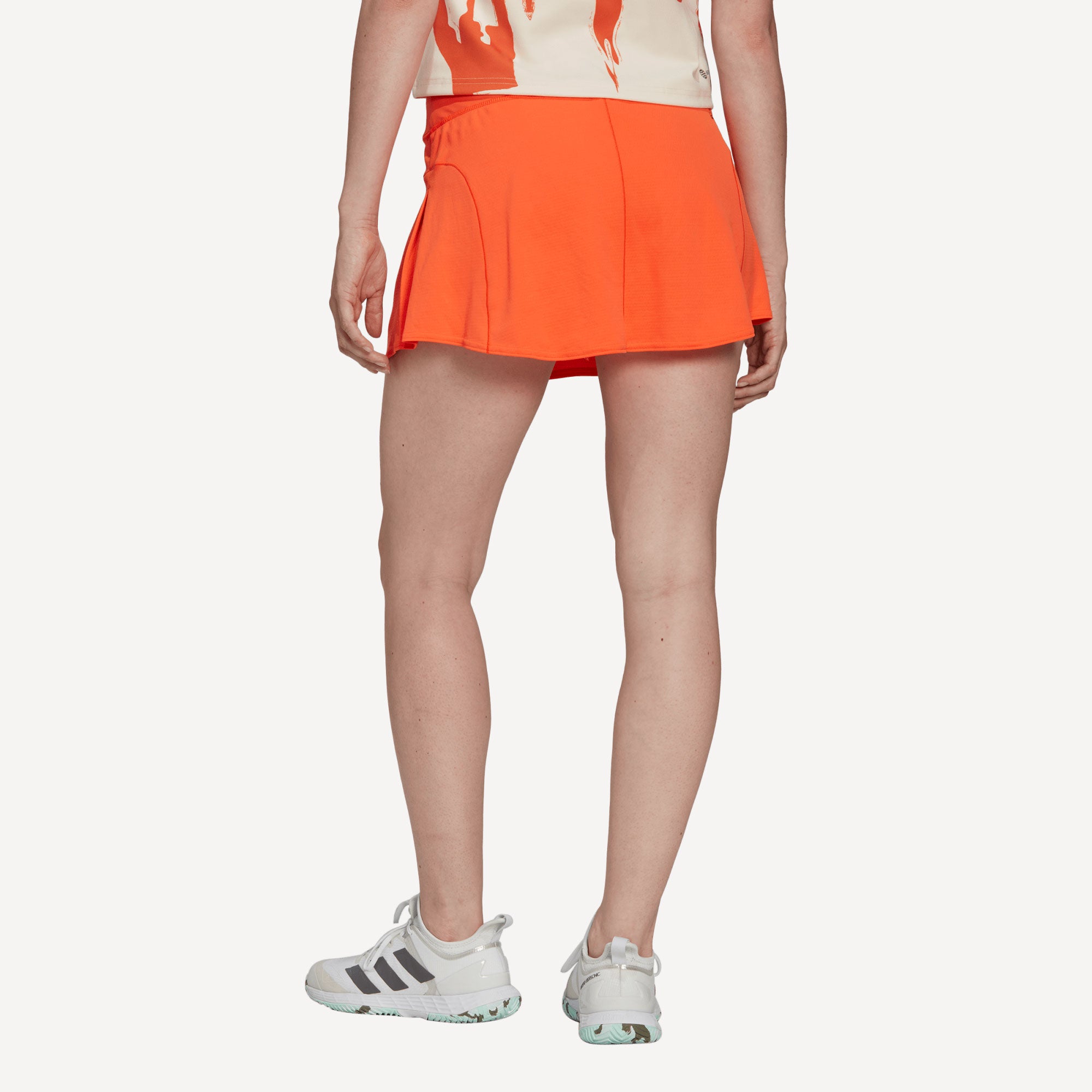 adidas Match Women's Tennis Skirt Orange (2)