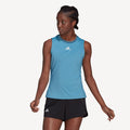 adidas Match Women's Tennis Tank Blue (1)