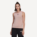 adidas Match Women's Tennis Tank Pink (1)