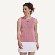 adidas Match Women's Tennis Tank Pink (1)