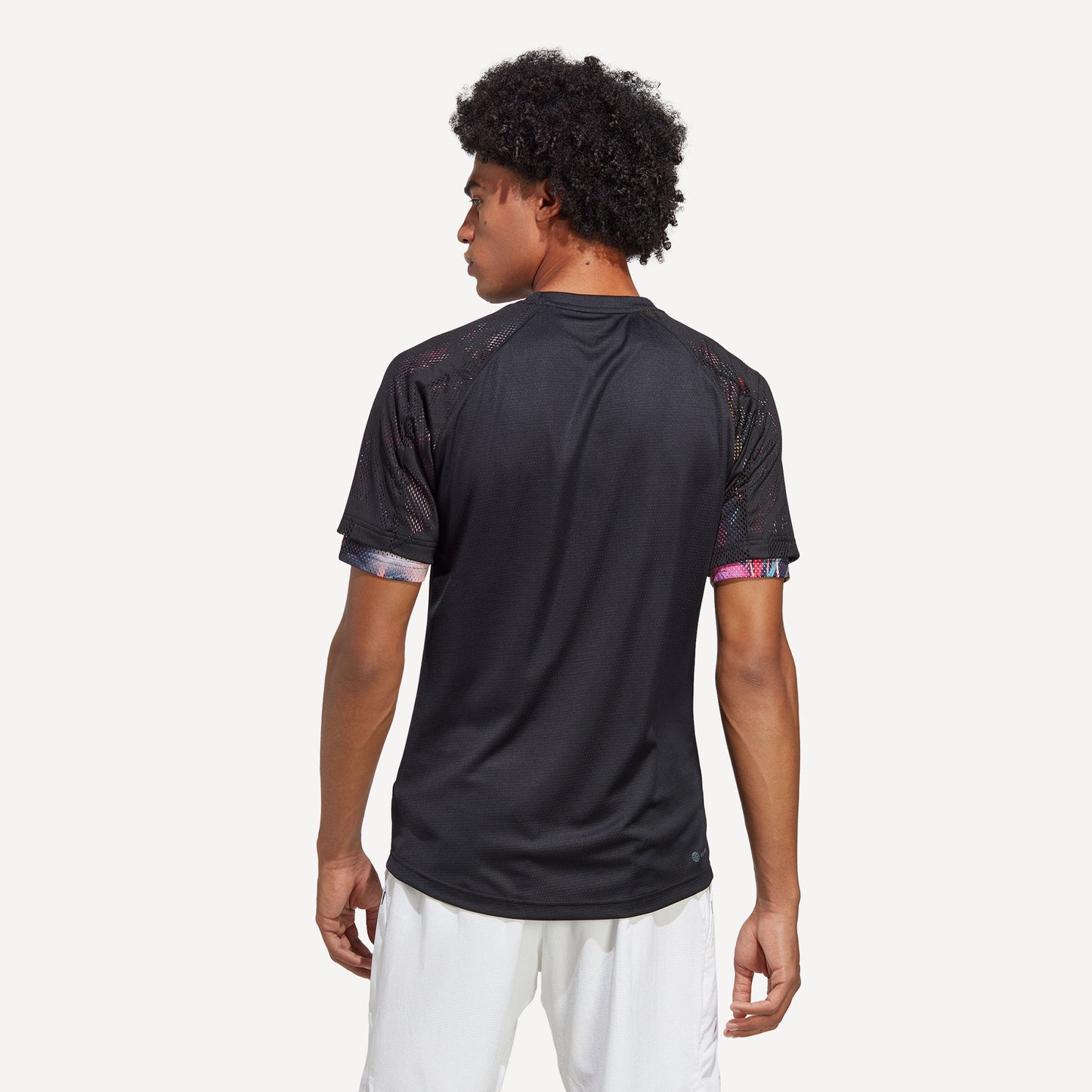 adidas Melbourne Ergo Heat Ready Men's Tennis Shirt Black (2)
