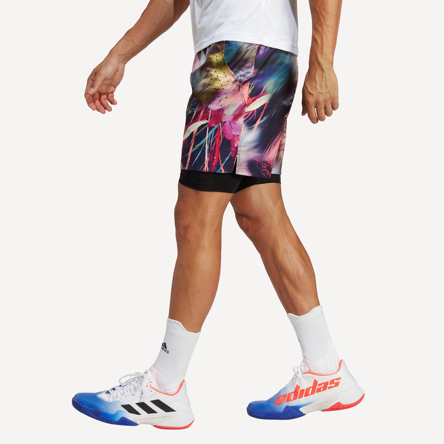 adidas Melbourne Ergo Men's Graphic Tennis Shorts Multicolor (3)