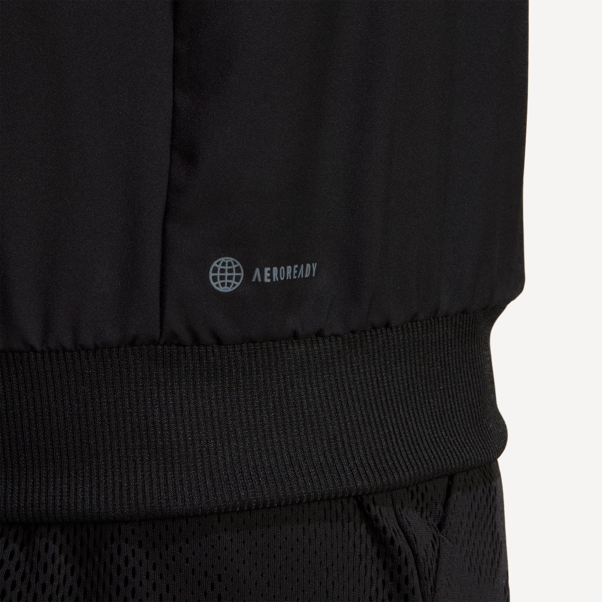 adidas Melbourne Men's Reversible Stretch Woven Tennis Jacket Black (7)