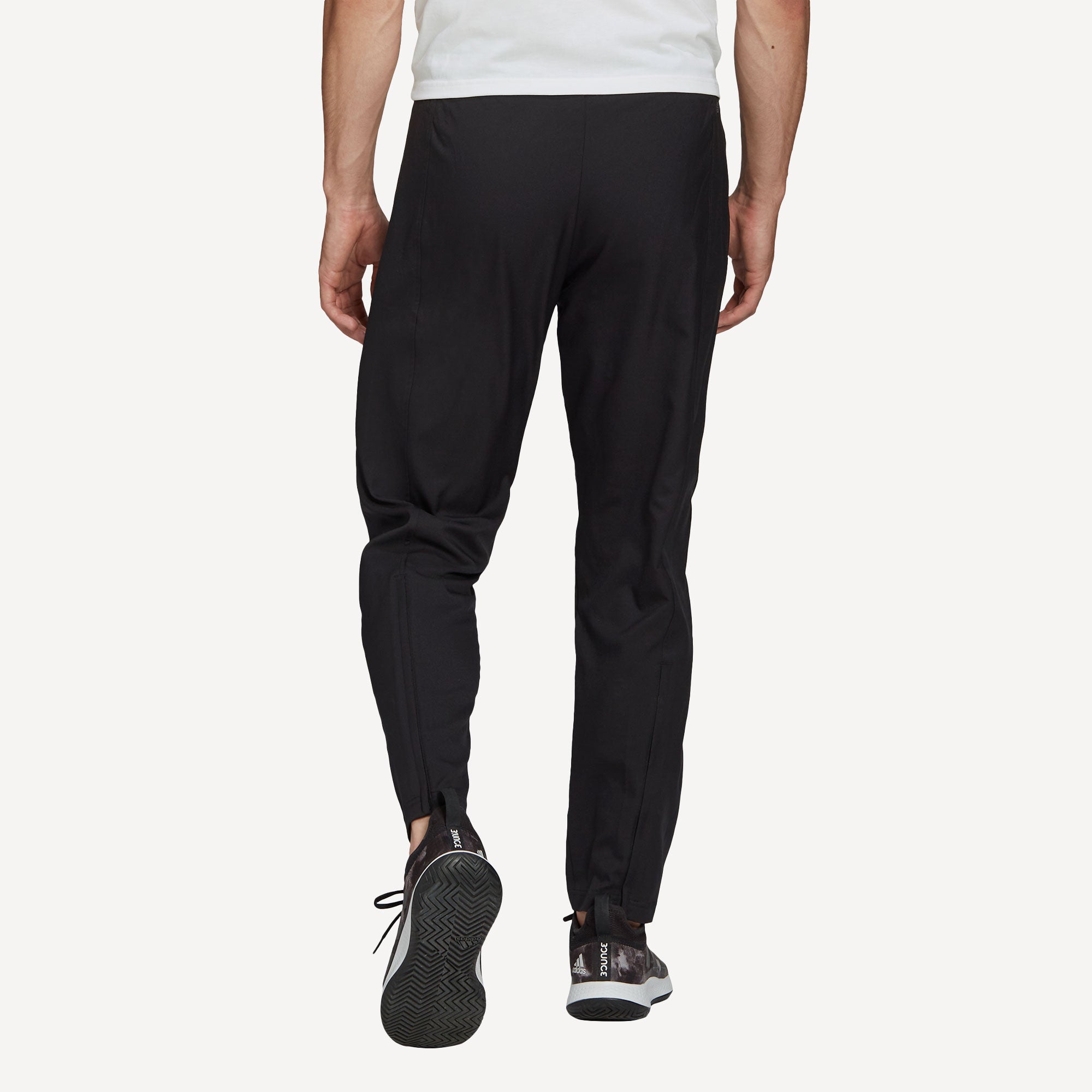 adidas Melbourne Men's Stretch Woven Tennis Pants Black (2)