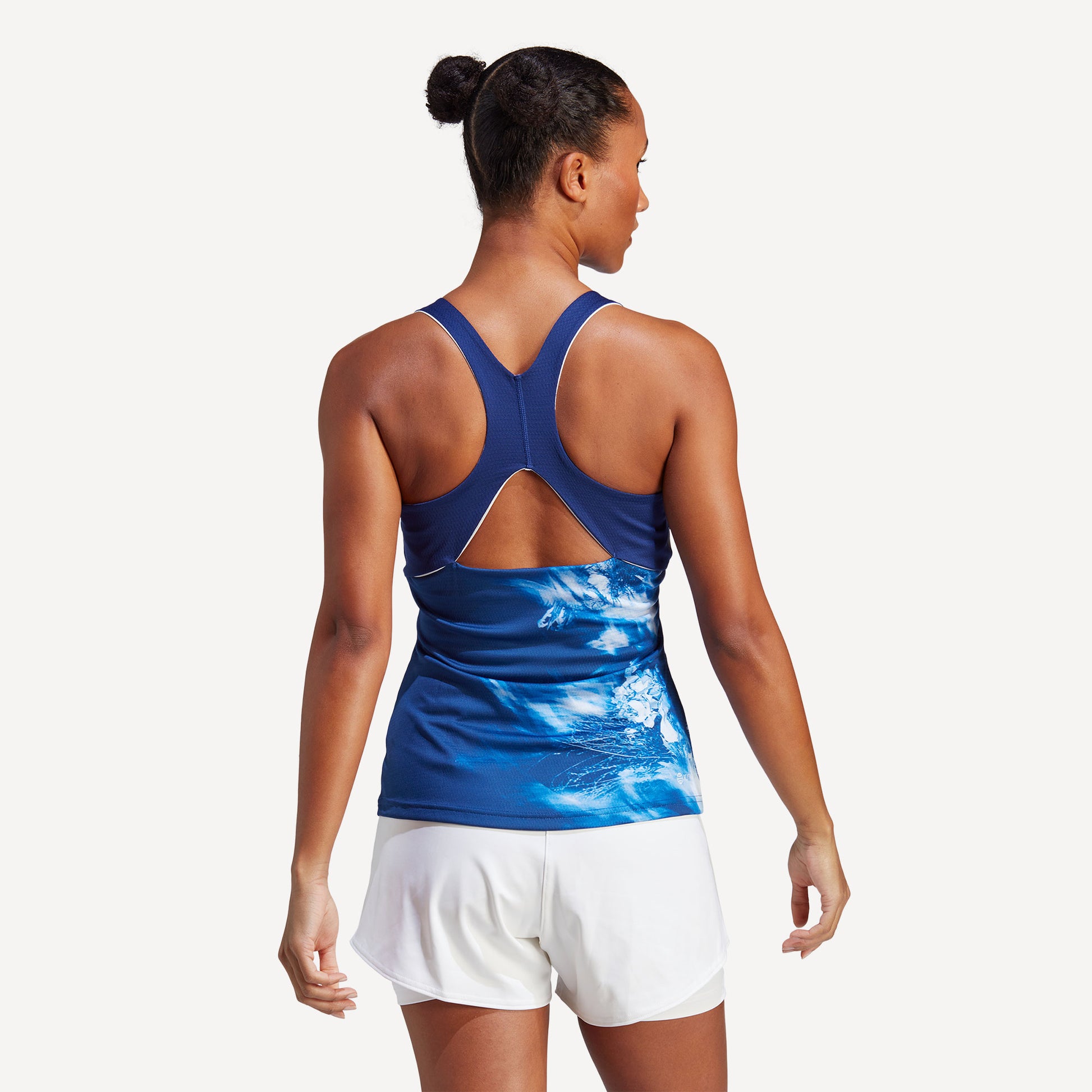 adidas Melbourne Women's Tennis Tank Blue (2)