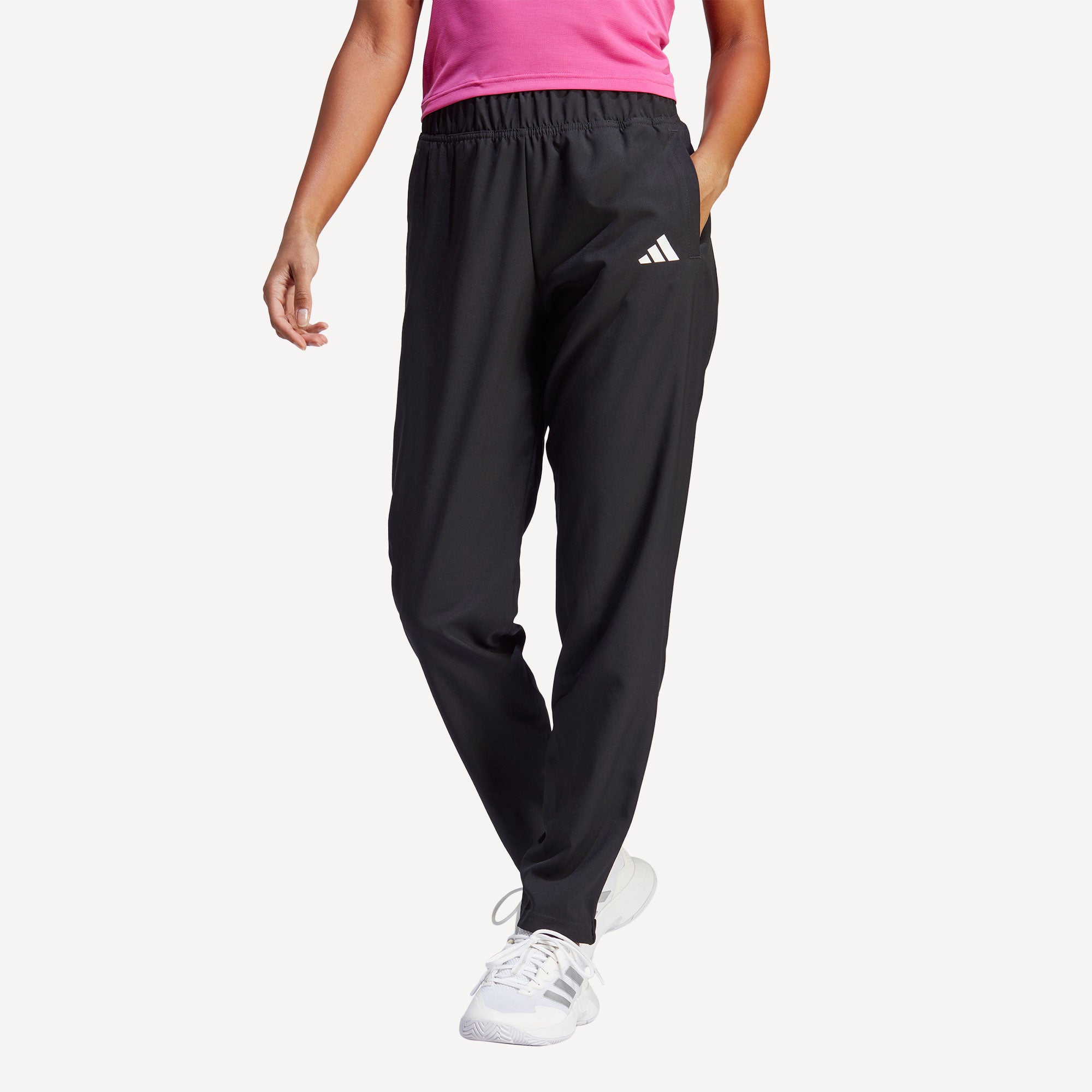 adidas Melbourne Women's Woven Tennis Pants Black (1)