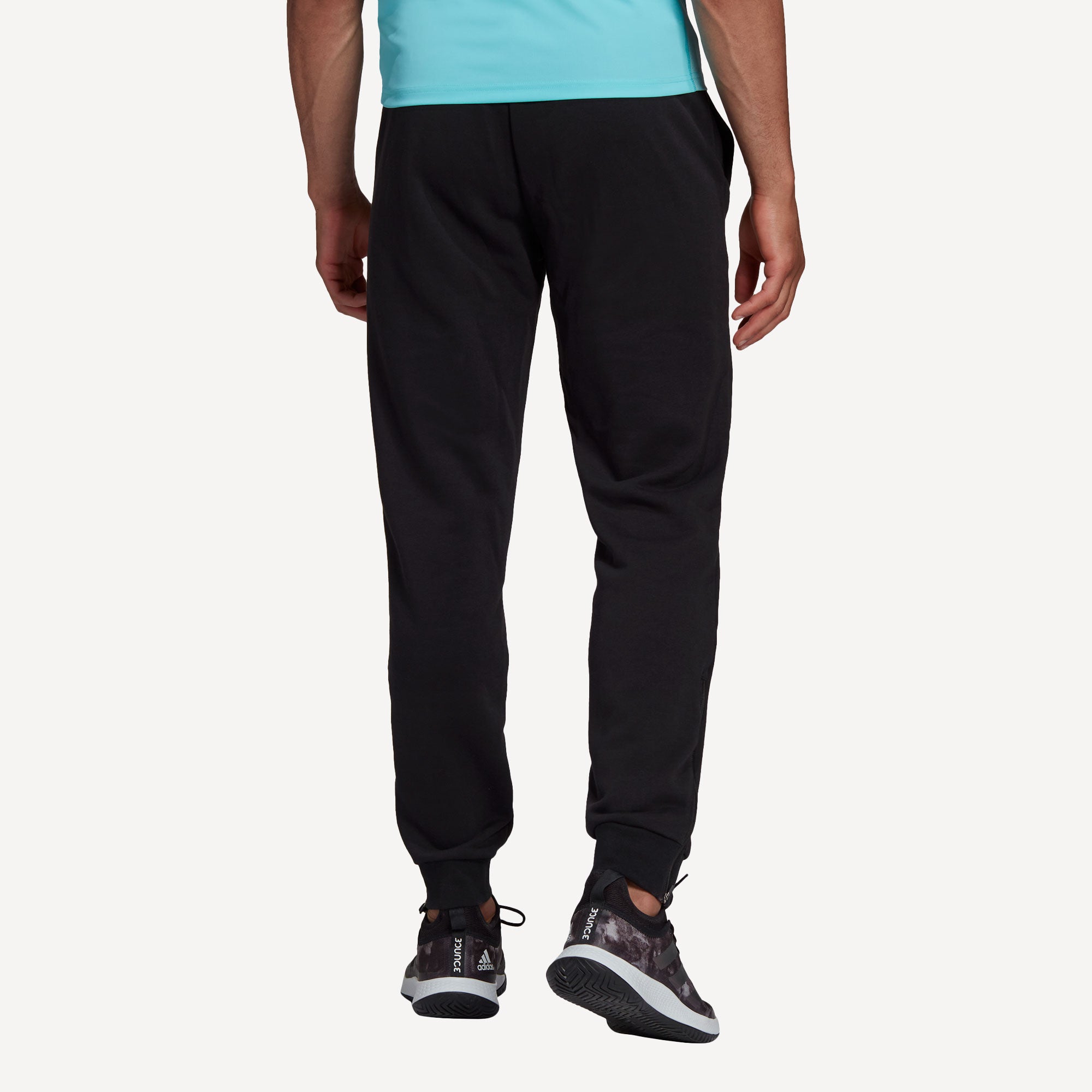 adidas Men's Graphic Tennis Pants Black (2)