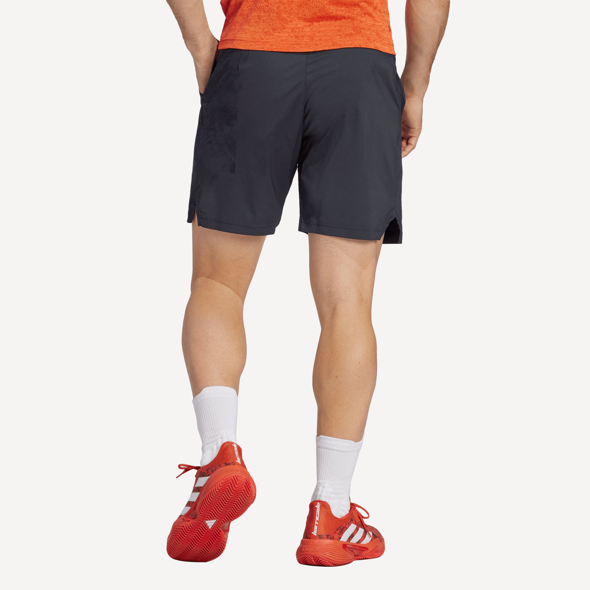 adidas Paris Ergo Men's 7-Inch Tennis Shorts Grey (2)