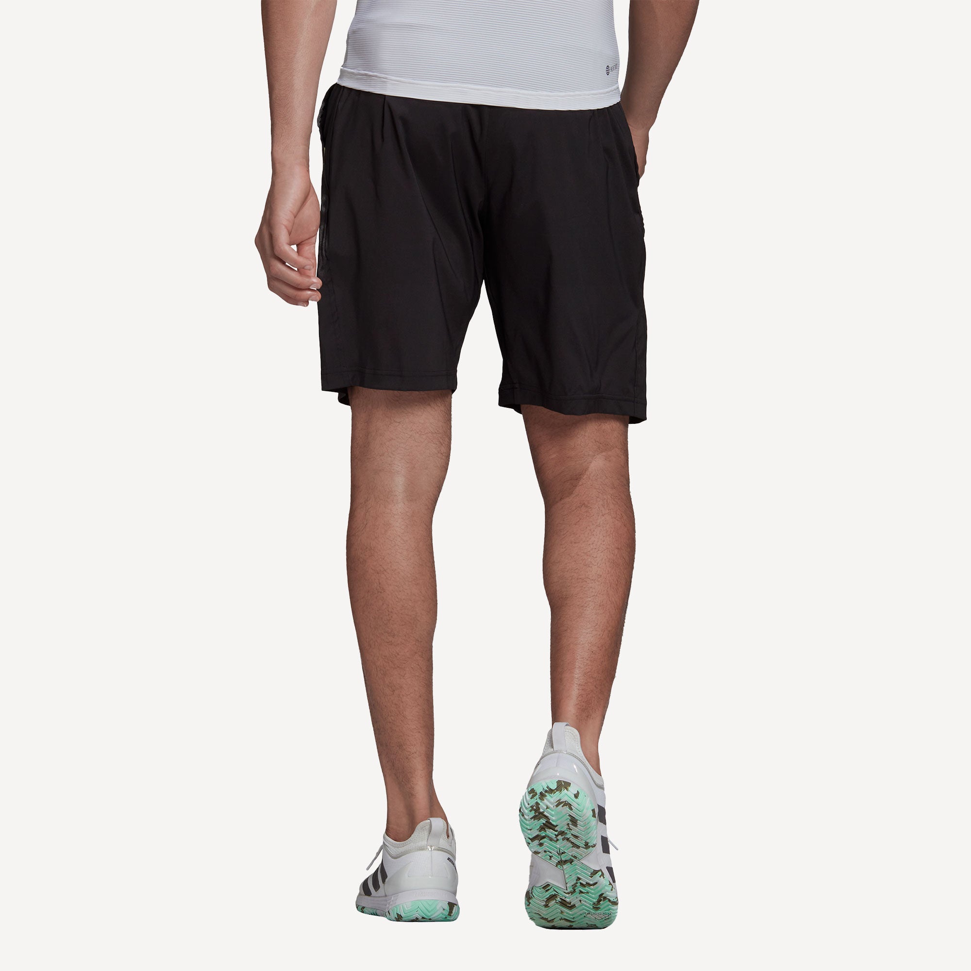 adidas Paris Ergo Men's 9-Inch Tennis Shorts Black (2)