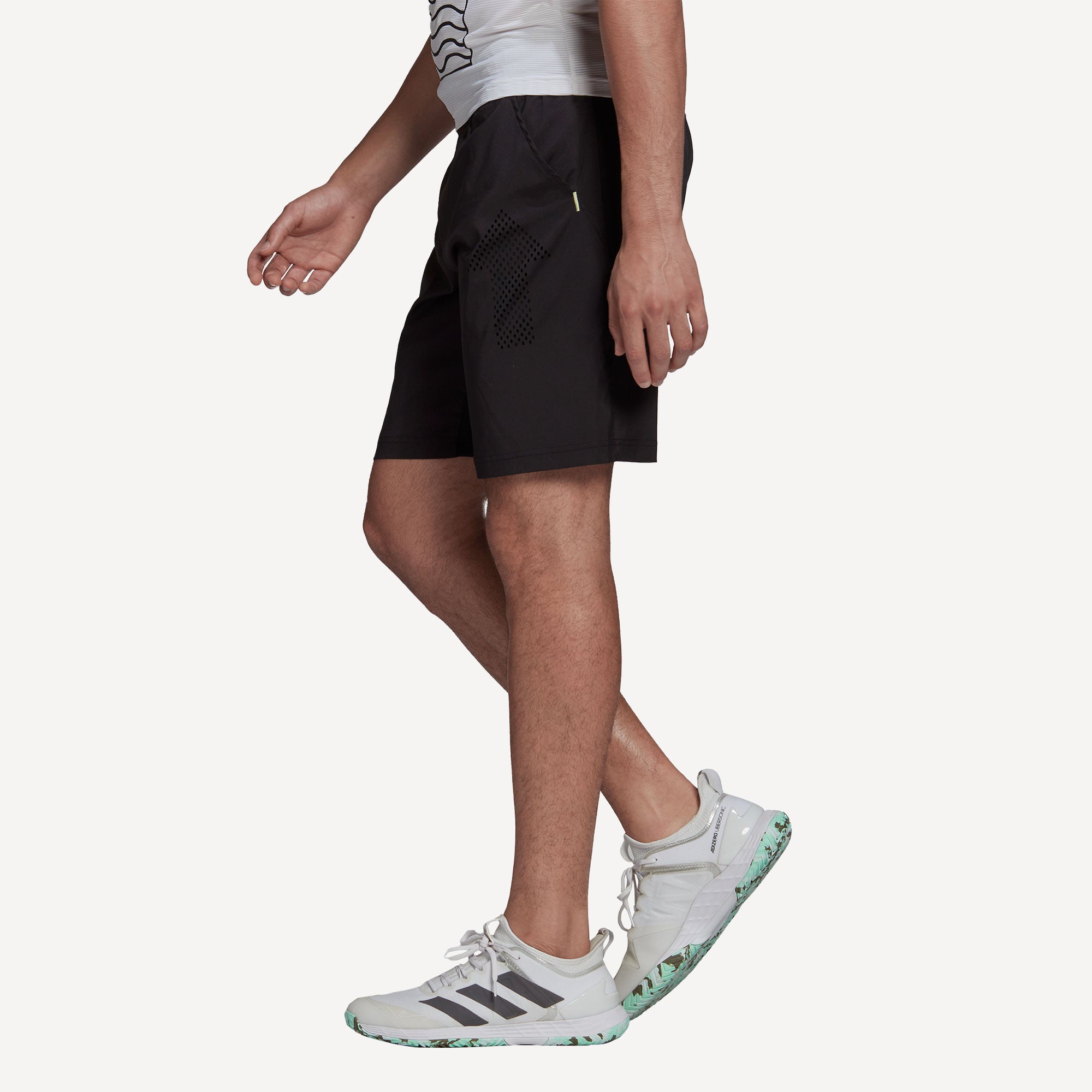 adidas Paris Ergo Men's 9-Inch Tennis Shorts Black (3)