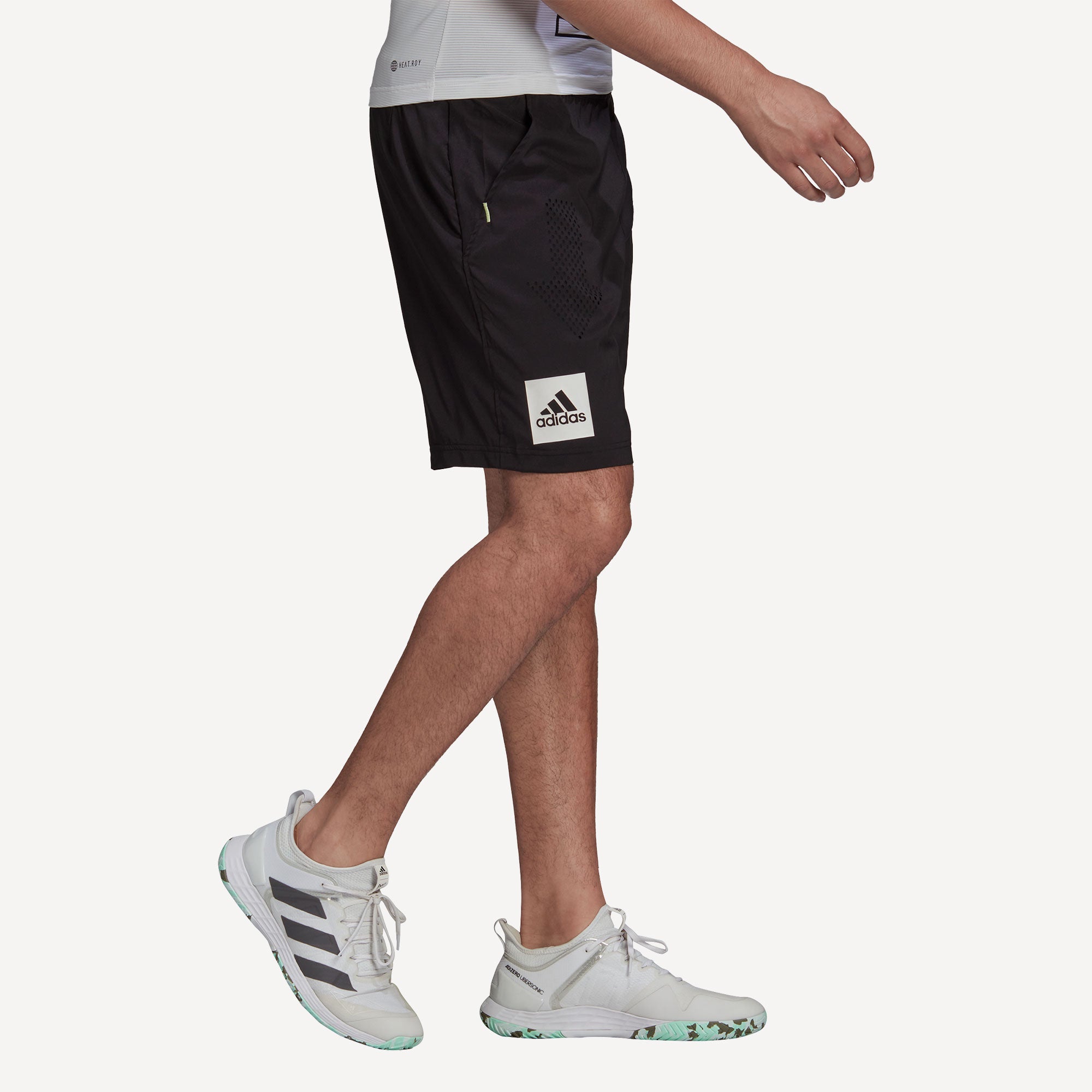 adidas Paris Ergo Men's 9-Inch Tennis Shorts Black (4)