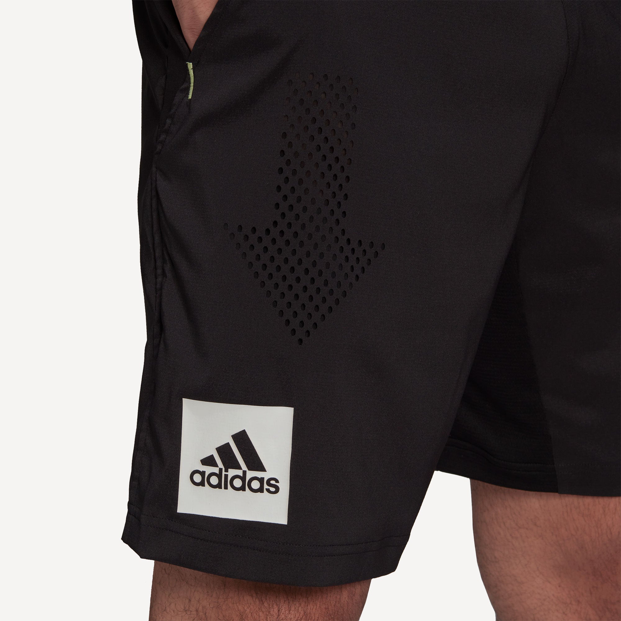 adidas Paris Ergo Men's 9-Inch Tennis Shorts Black (7)