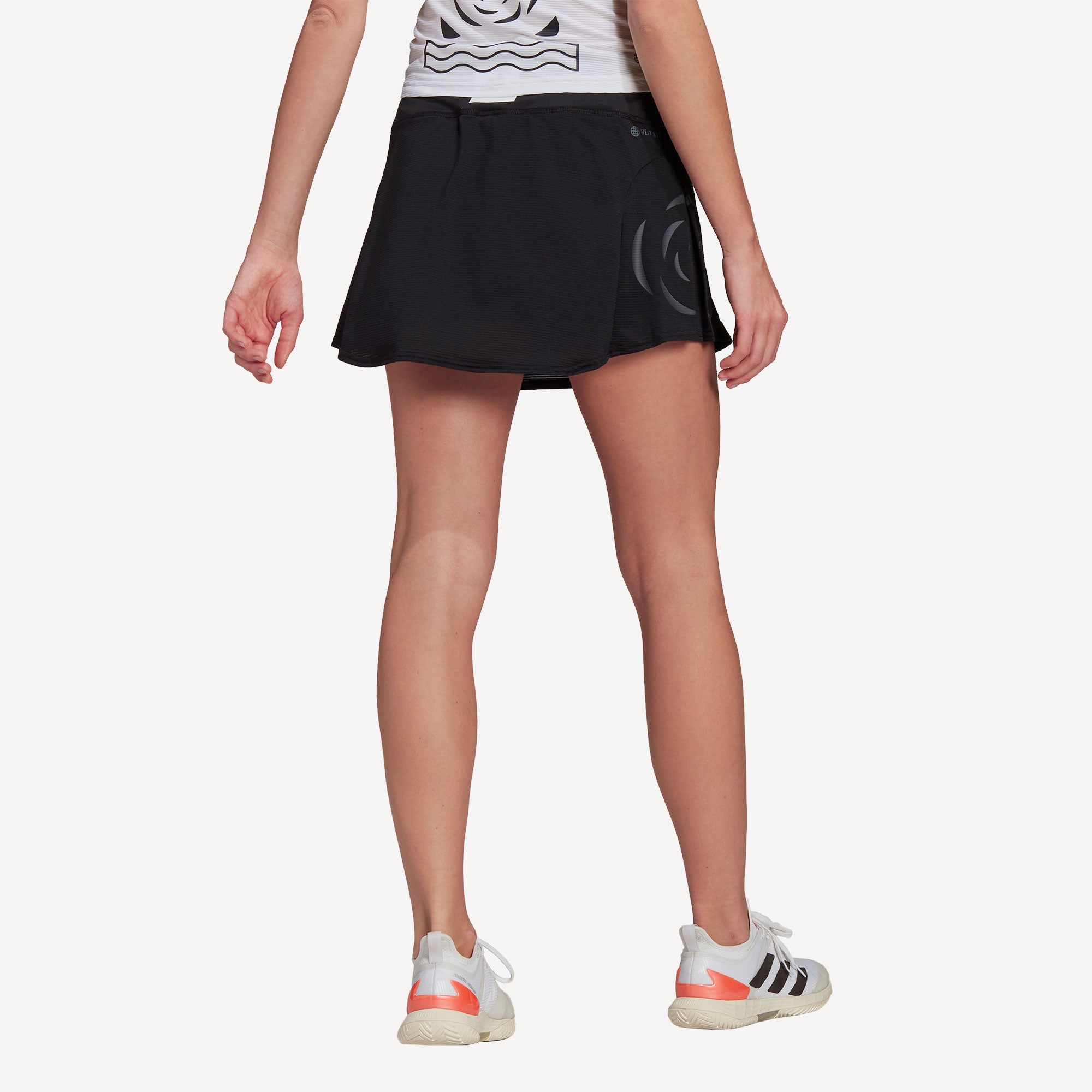 adidas Paris Match Women's Tennis Skirt Black (2)