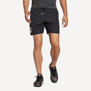 adidas Paris Men's 2IN1 7-Inch Tennis Shorts Black (1)