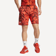 adidas Paris Men's 2IN1 Tennis Shorts Red (1)