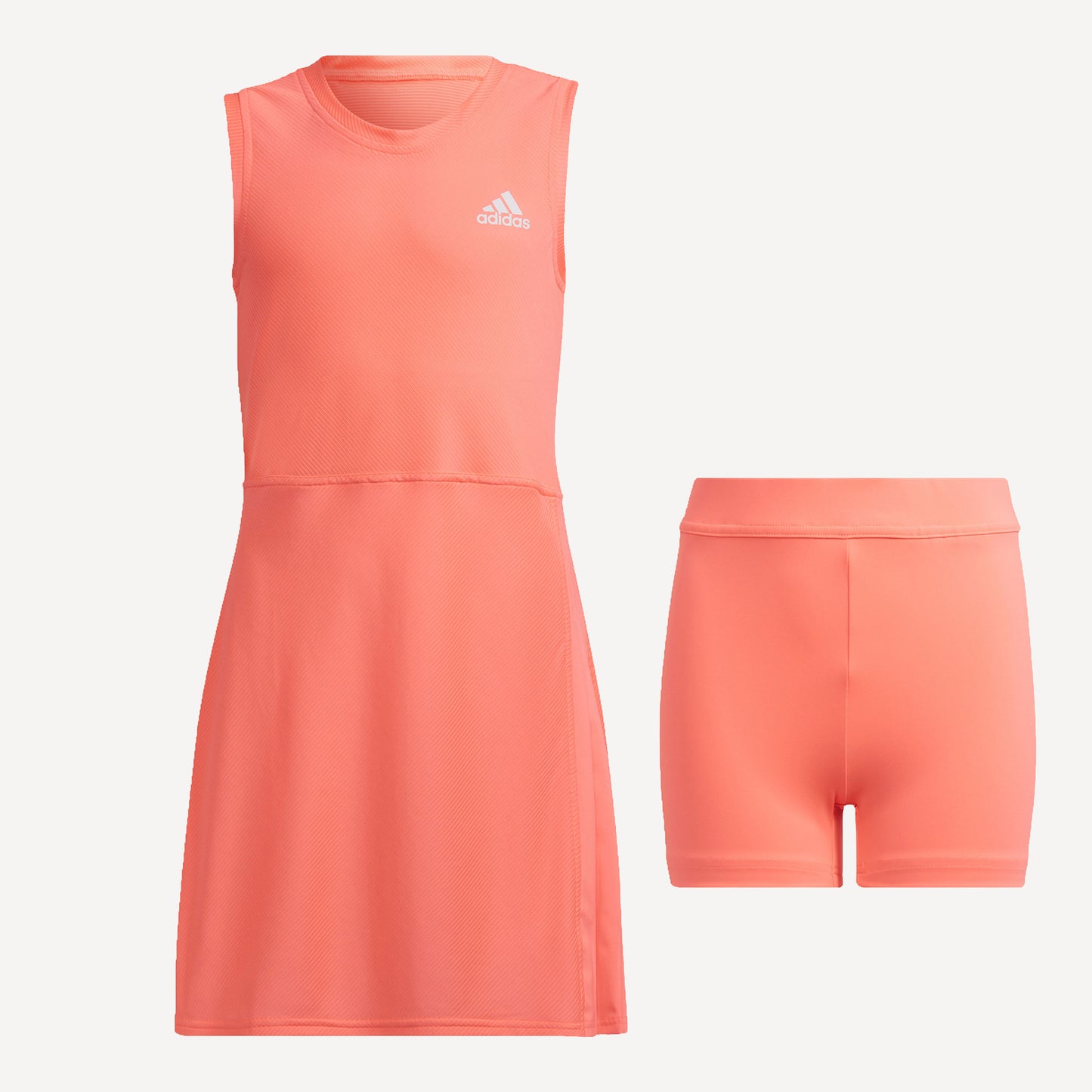 adidas Pop Up Girls' Tennis Dress Red (1)