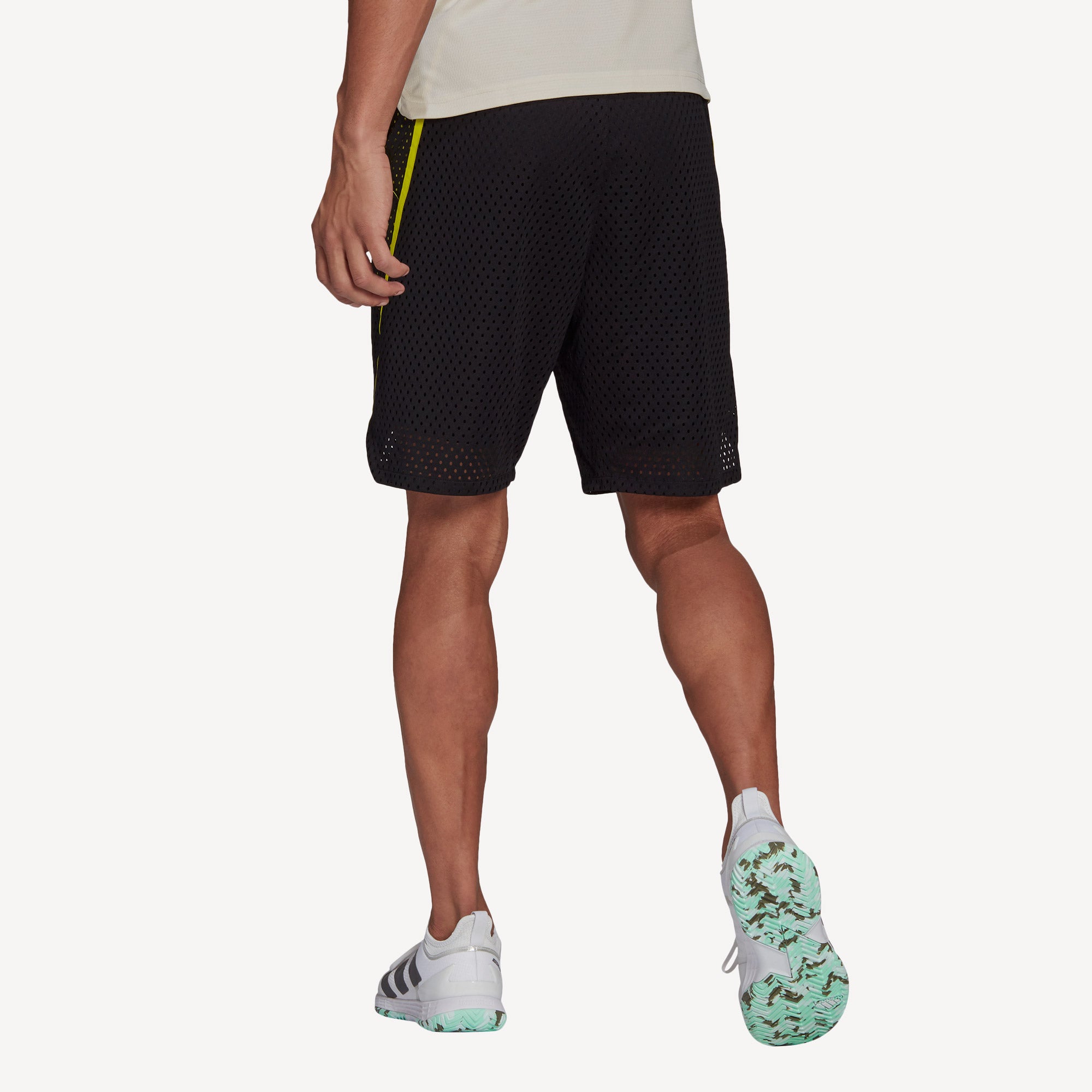 adidas Primeblue Heat Ready Men's 2IN1 9-Inch Tennis Shorts Black (2)
