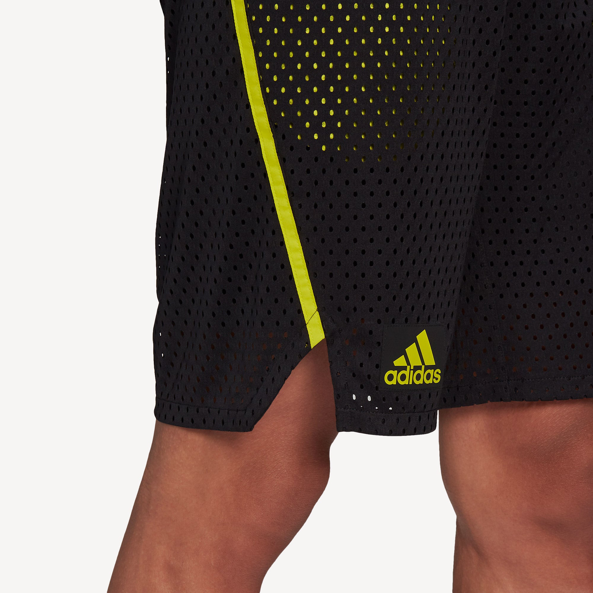 adidas Primeblue Heat Ready Men's 2IN1 9-Inch Tennis Shorts Black (4)