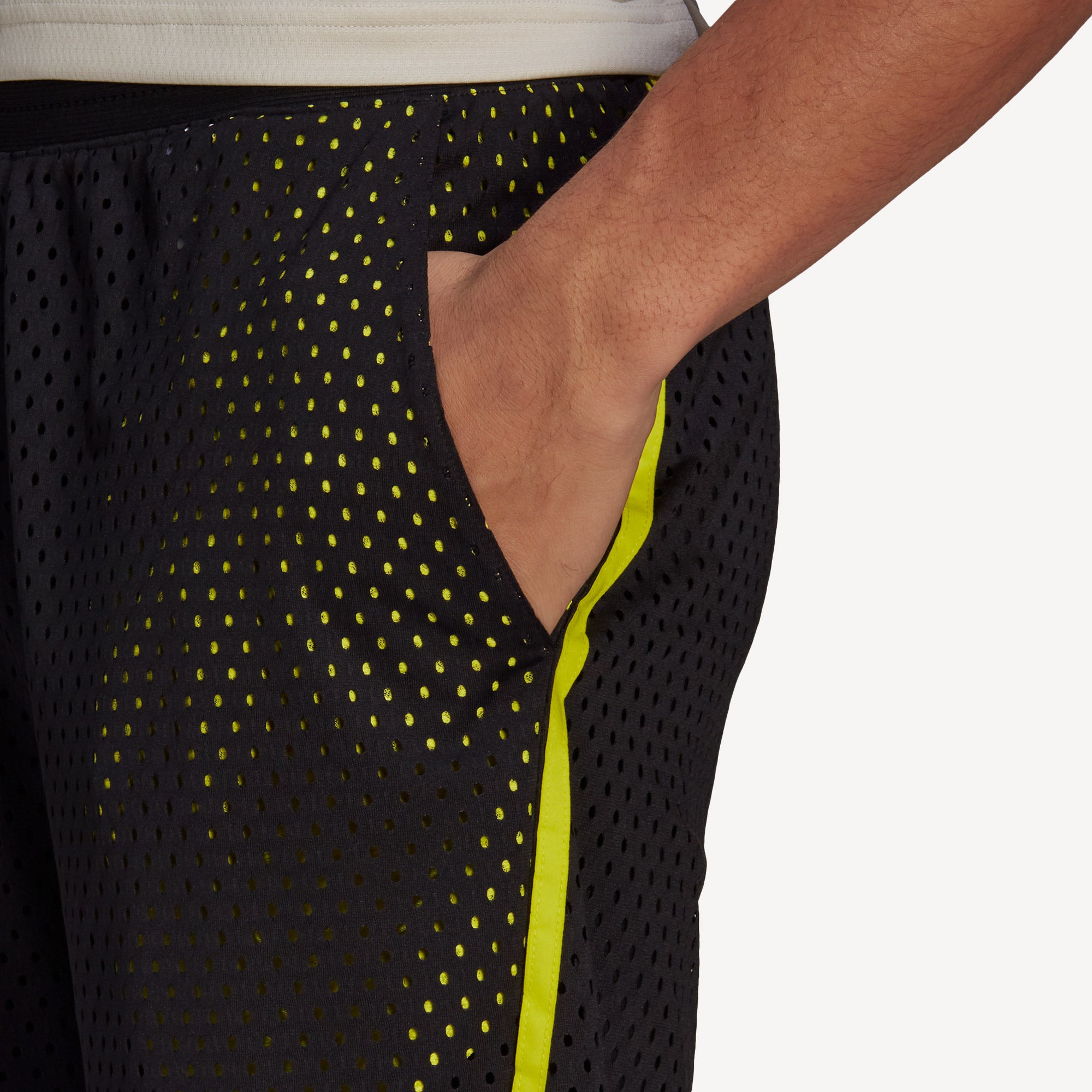 adidas Primeblue Heat Ready Men's 2IN1 9-Inch Tennis Shorts Black (5)