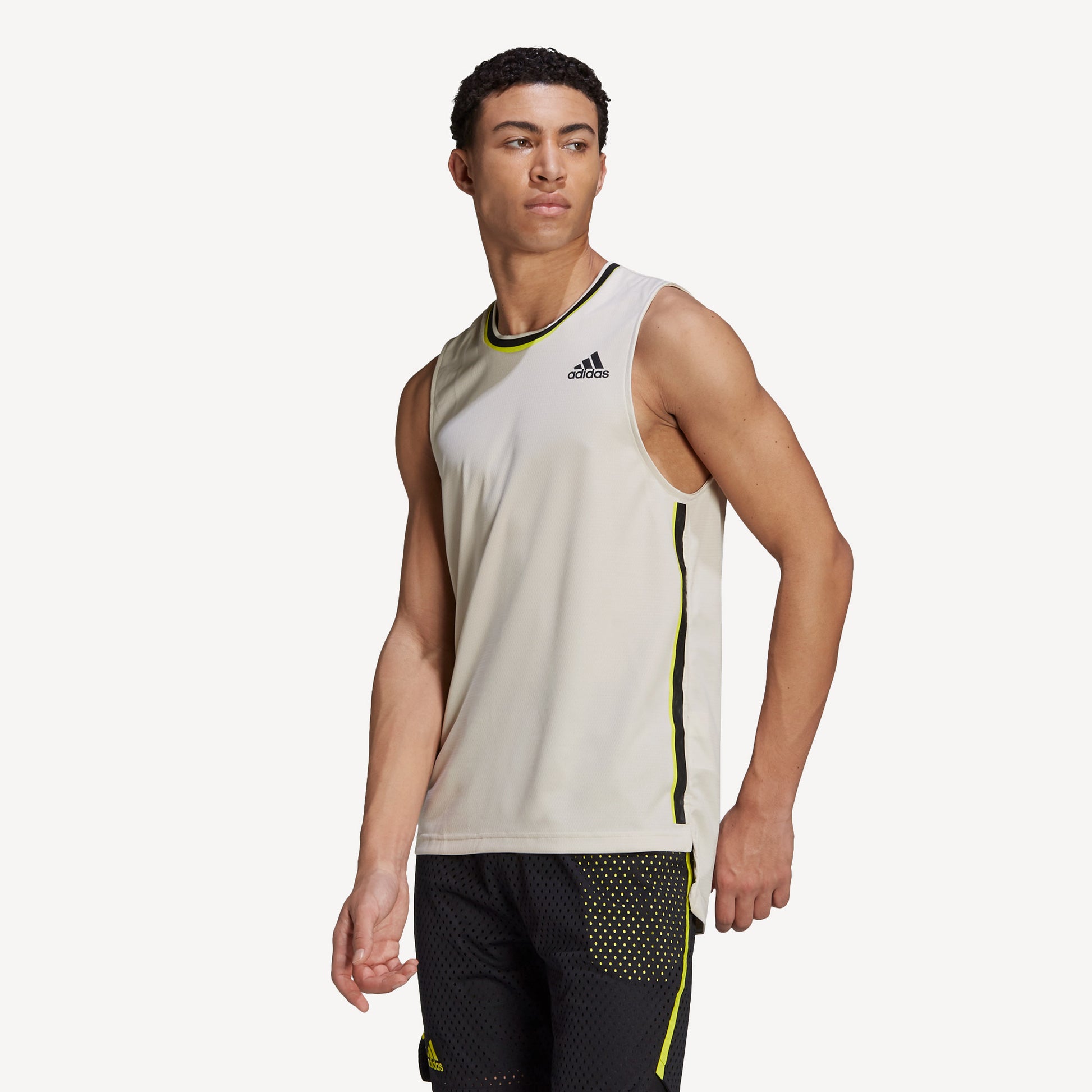 ritme Kansen Cornwall adidas Primeblue Heat Ready Men's Sleeveless Tennis Shirt – Tennis Only
