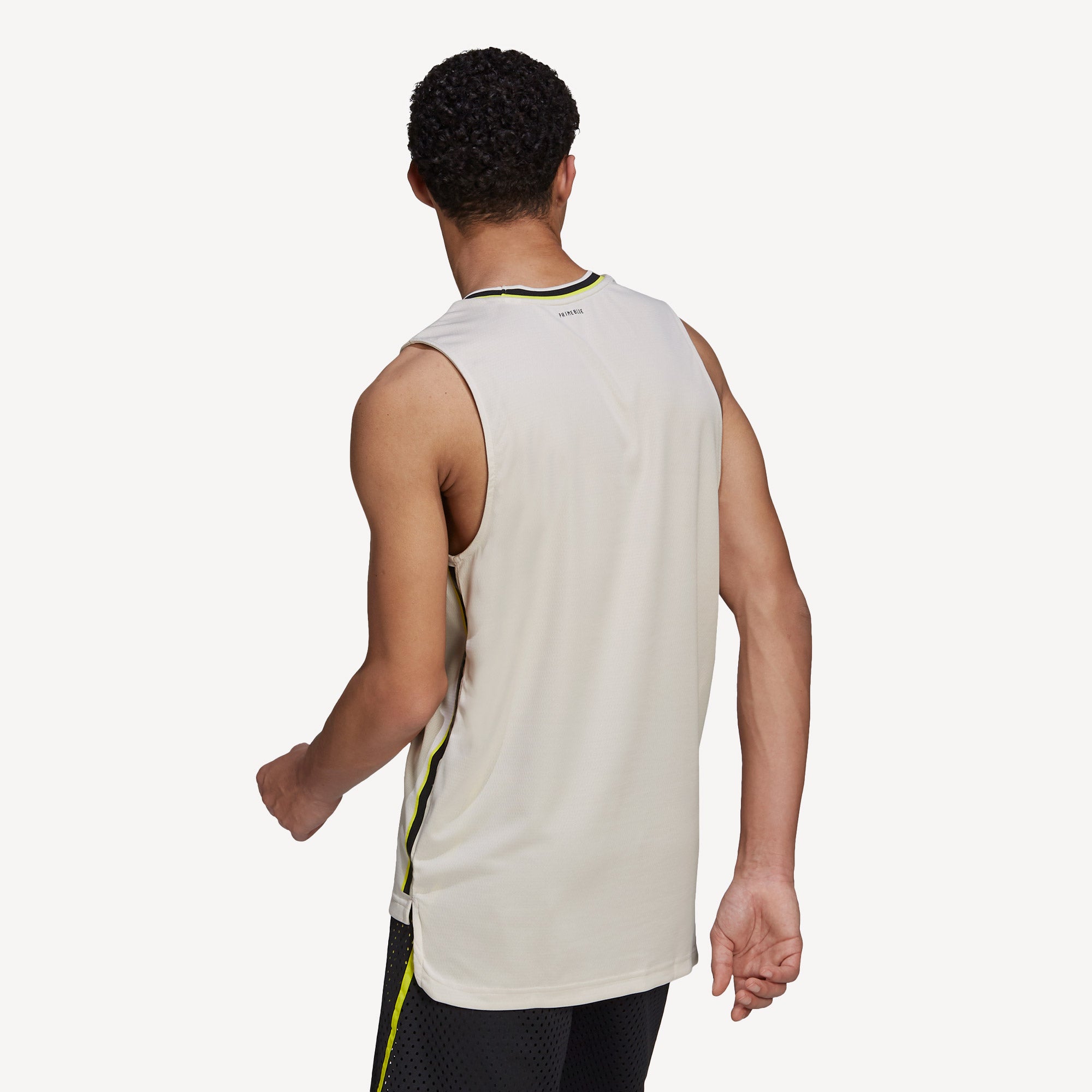 adidas Primeblue Heat Ready Men's Sleeveless Tennis Shirt Grey (2)