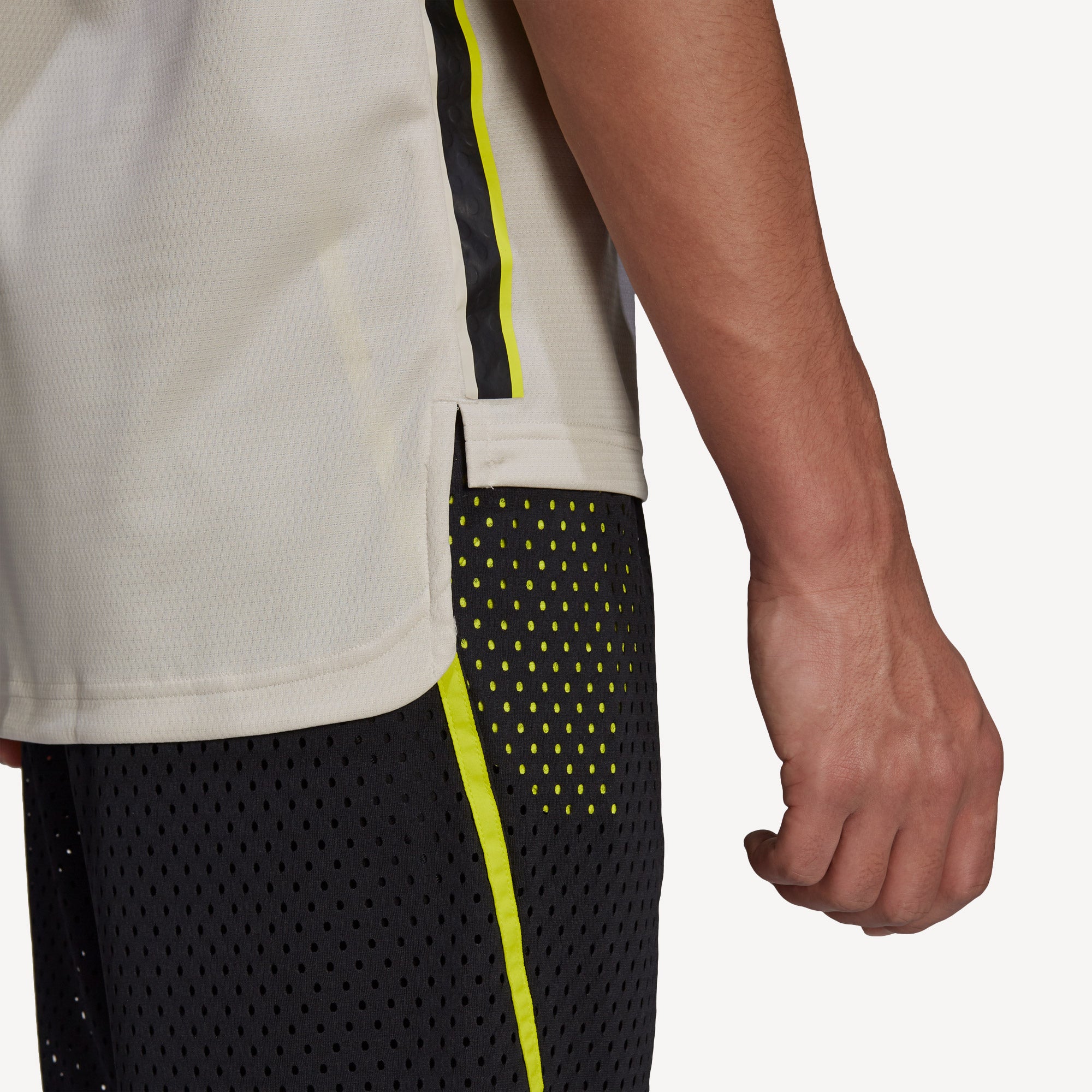 adidas Primeblue Heat Ready Men's Sleeveless Tennis Shirt Grey (4)