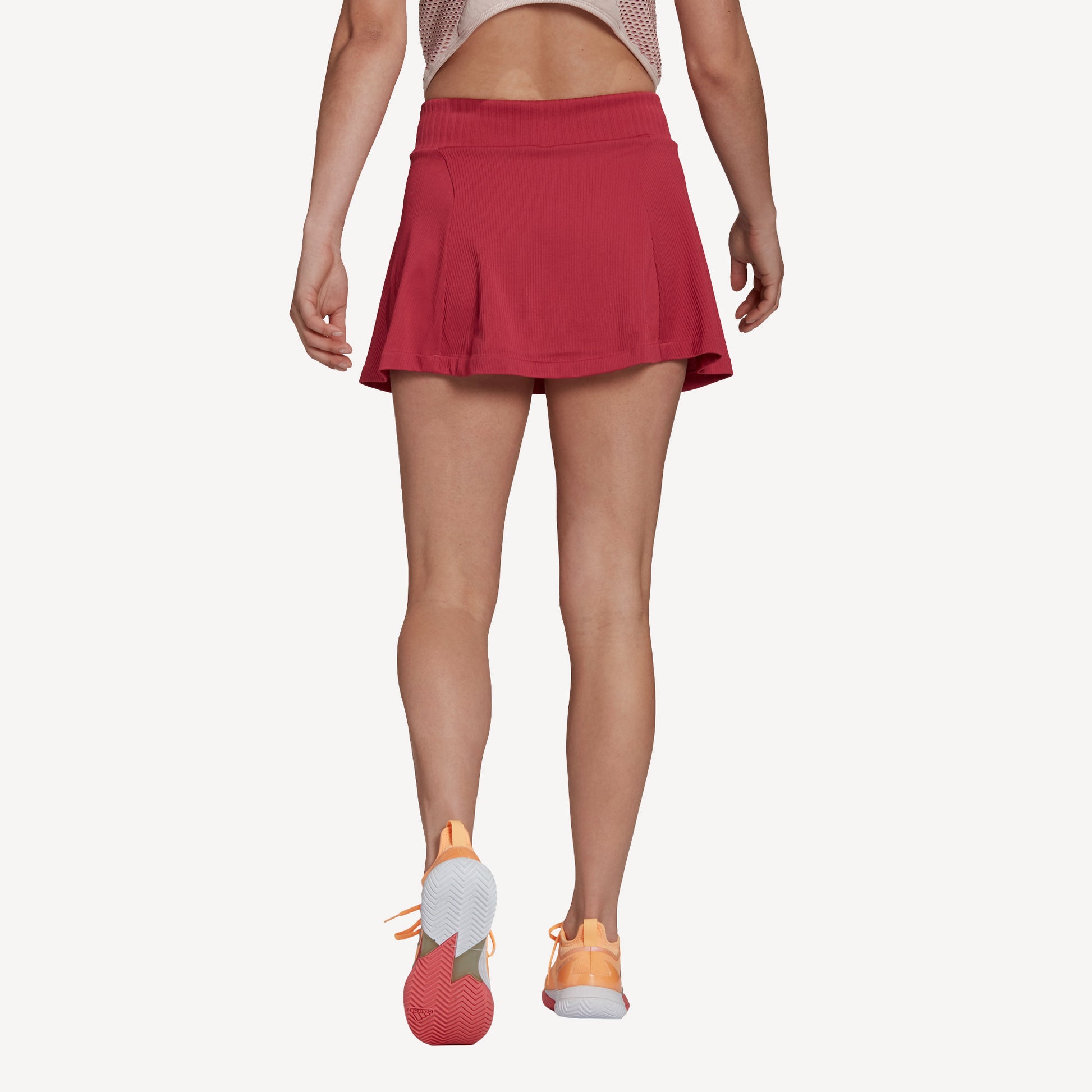 adidas Primeknit Primeblue Women's Tennis Skirt Pink (2)