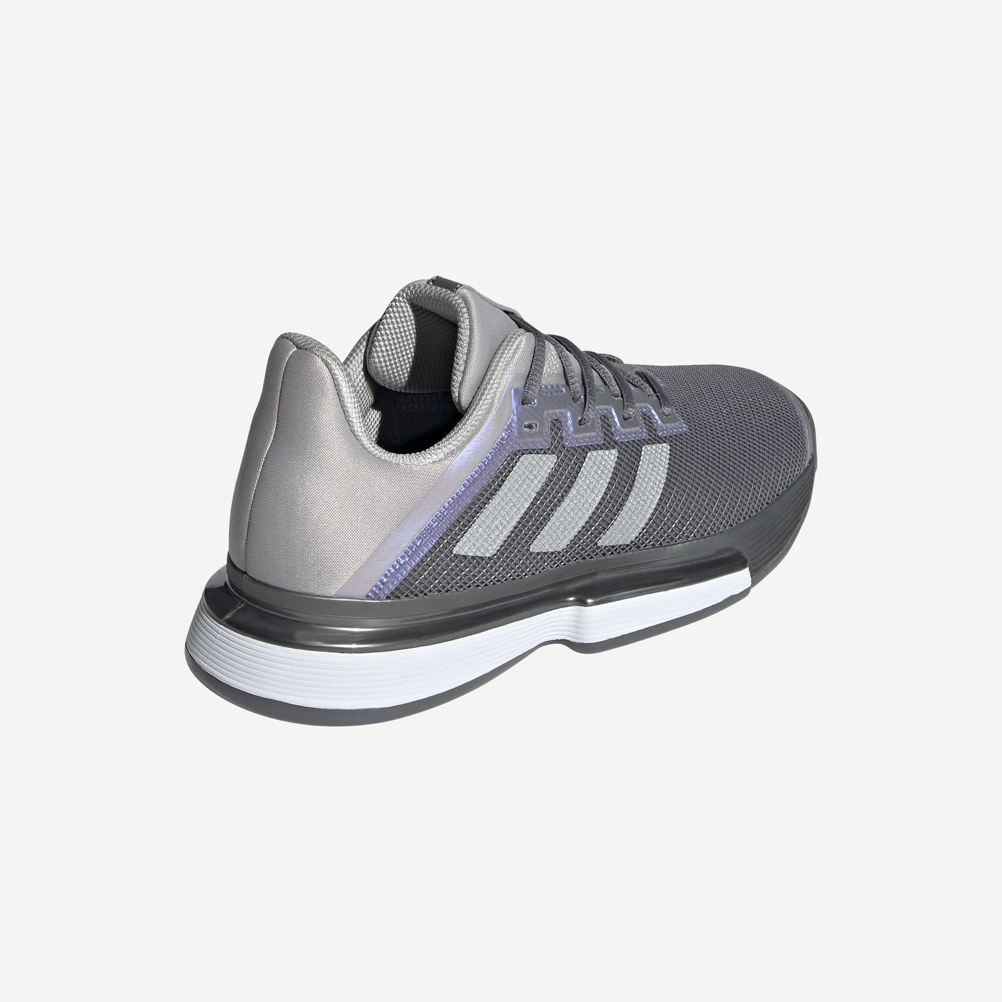 adidas SoleMatch Bounce Women's Clay Court Tennis Shoes Grey (5)