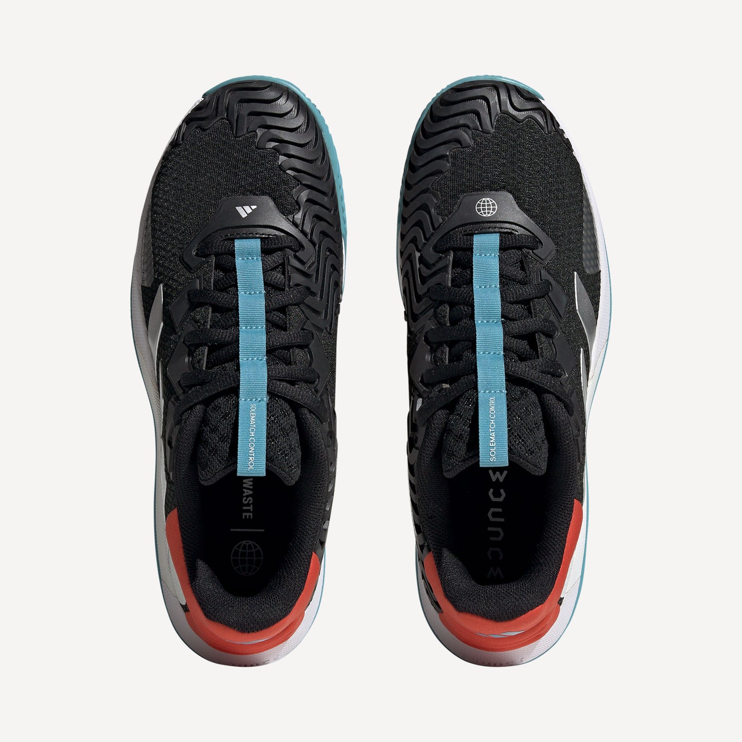 adidas SoleMatch Control Men's Clay Court Tennis Shoes Black (4)