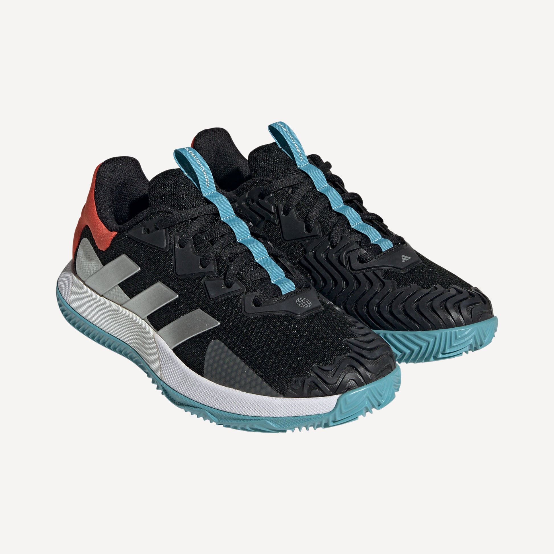adidas SoleMatch Control Men's Clay Court Tennis Shoes Black (5)