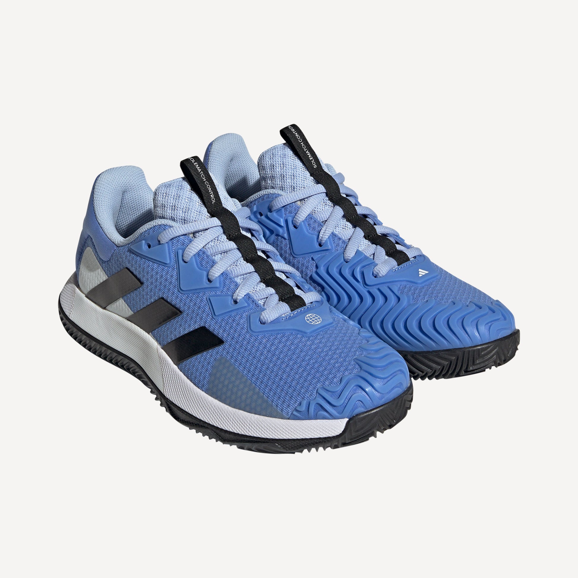 adidas SoleMatch Control Men's Clay Court Tennis Shoes Blue (5)