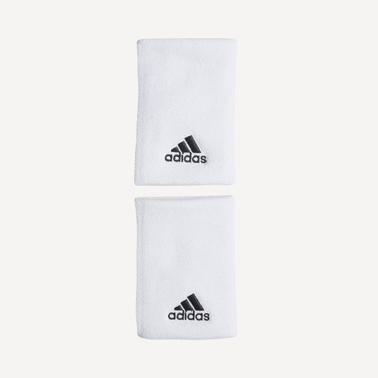 adidas Tennis Wristbands Large White (1)