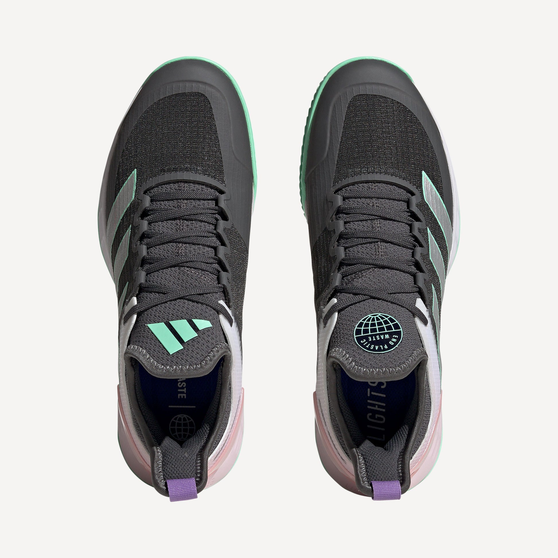adidas Ubersonic 4 Women's Clay Court Tennis Shoes Grey (4)