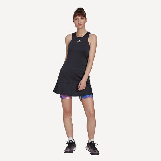 adidas US Series Women's Tennis Dress Black (1)