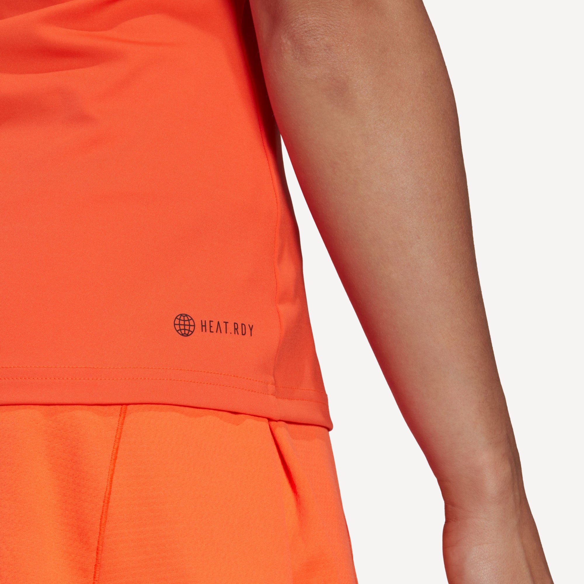 adidas Women's Y Tennis Tank Orange (7)