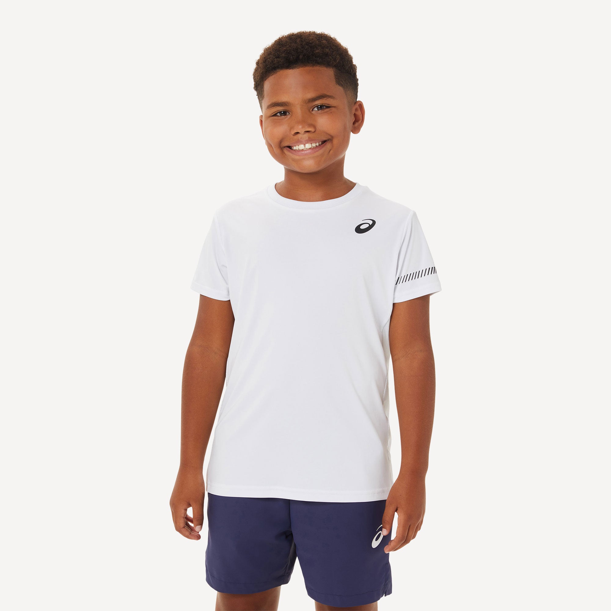 ASICS Boys' Tennis Shirt White (1)